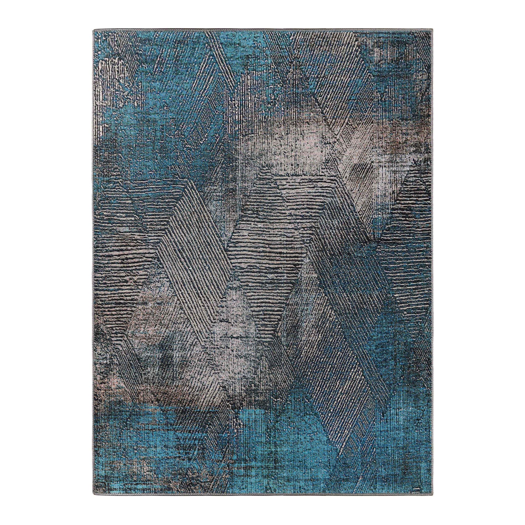 Elio Modern Geometric Indoor Area Rug or Runner Rug