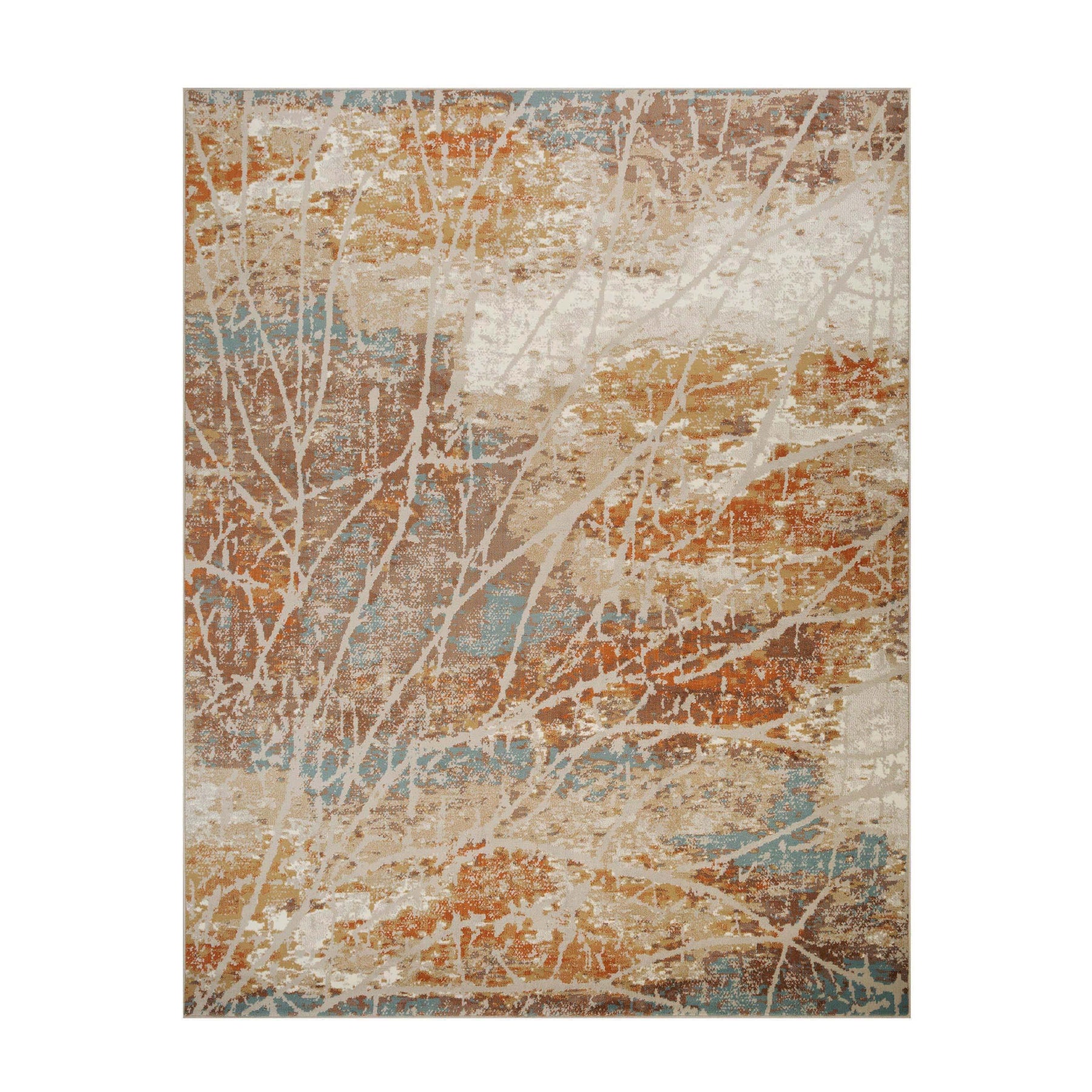 Fifi Modern Branches Indoor Area Rugs or Runner Rug