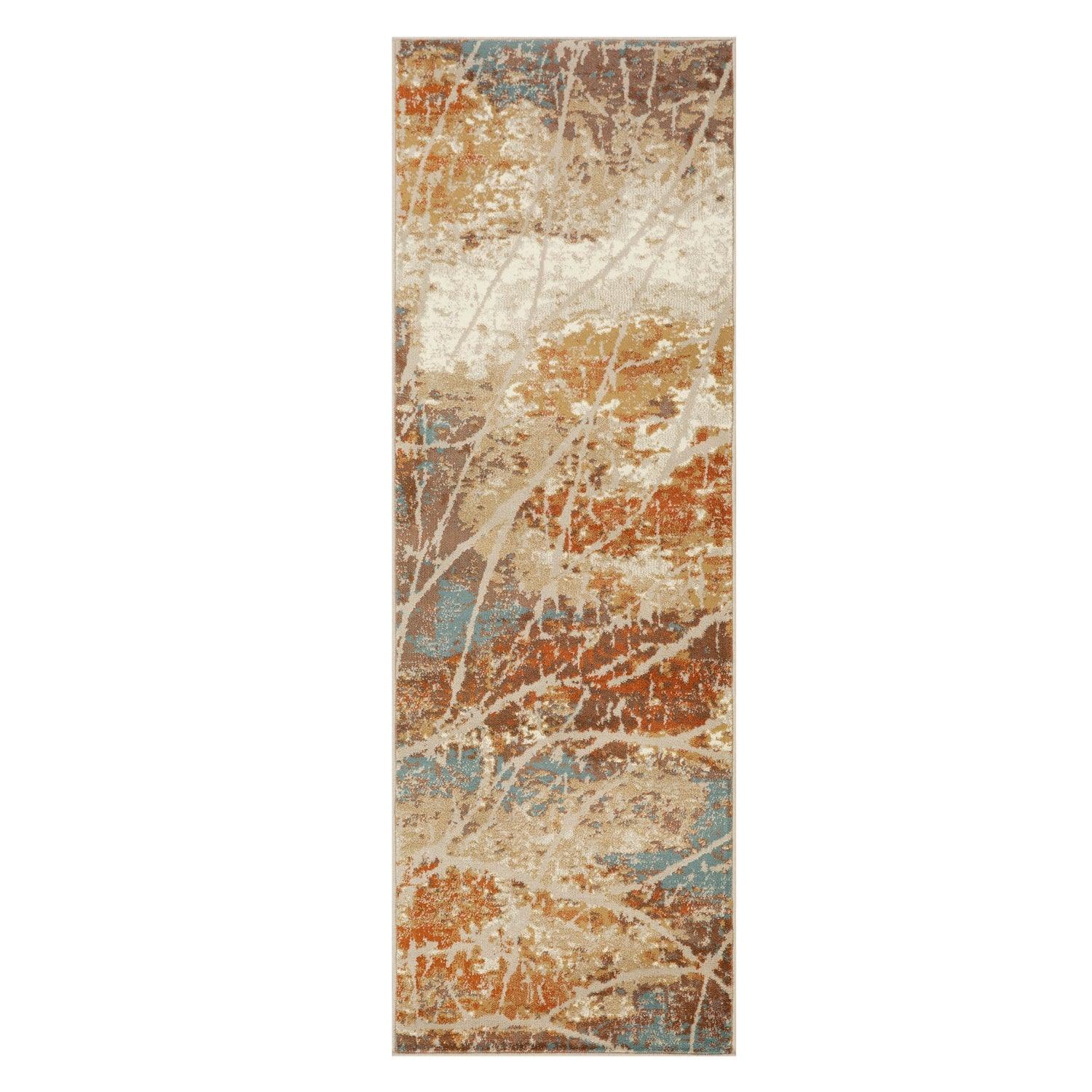 Fifi Modern Branches Indoor Area Rugs or Runner Rug