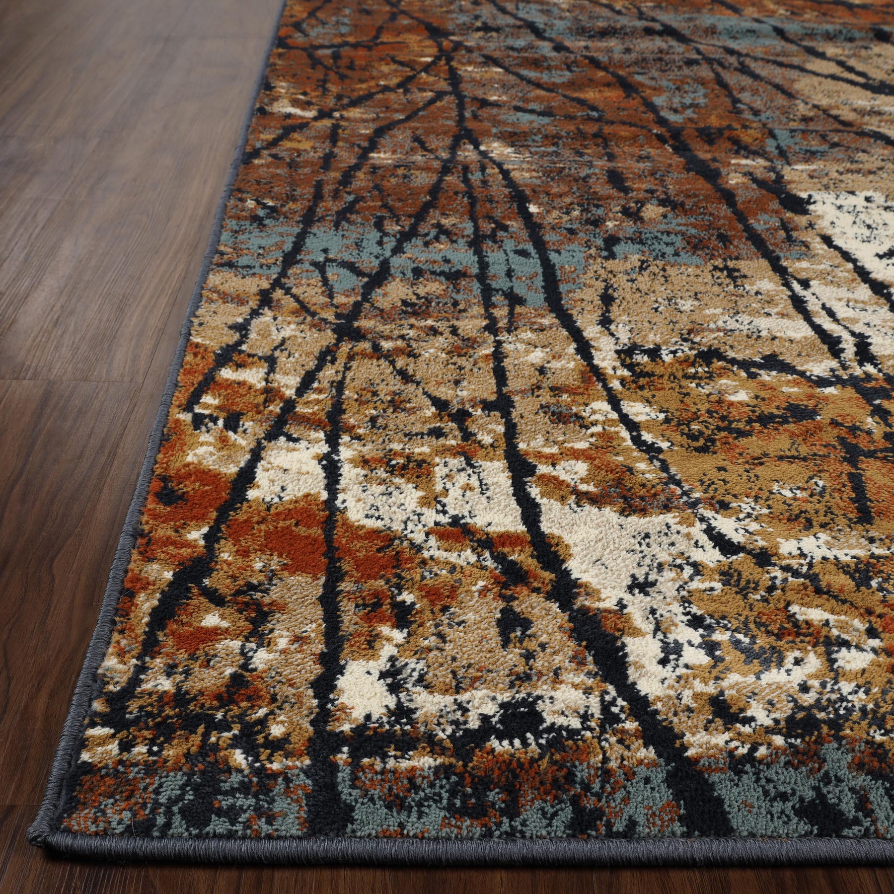 Fifi Modern Branches Indoor Area Rugs or Runner Rug