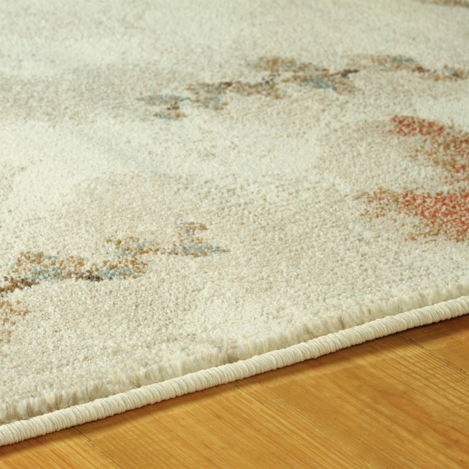 Fiore Modern Floral Indoor Area Rug Or Runner Rug