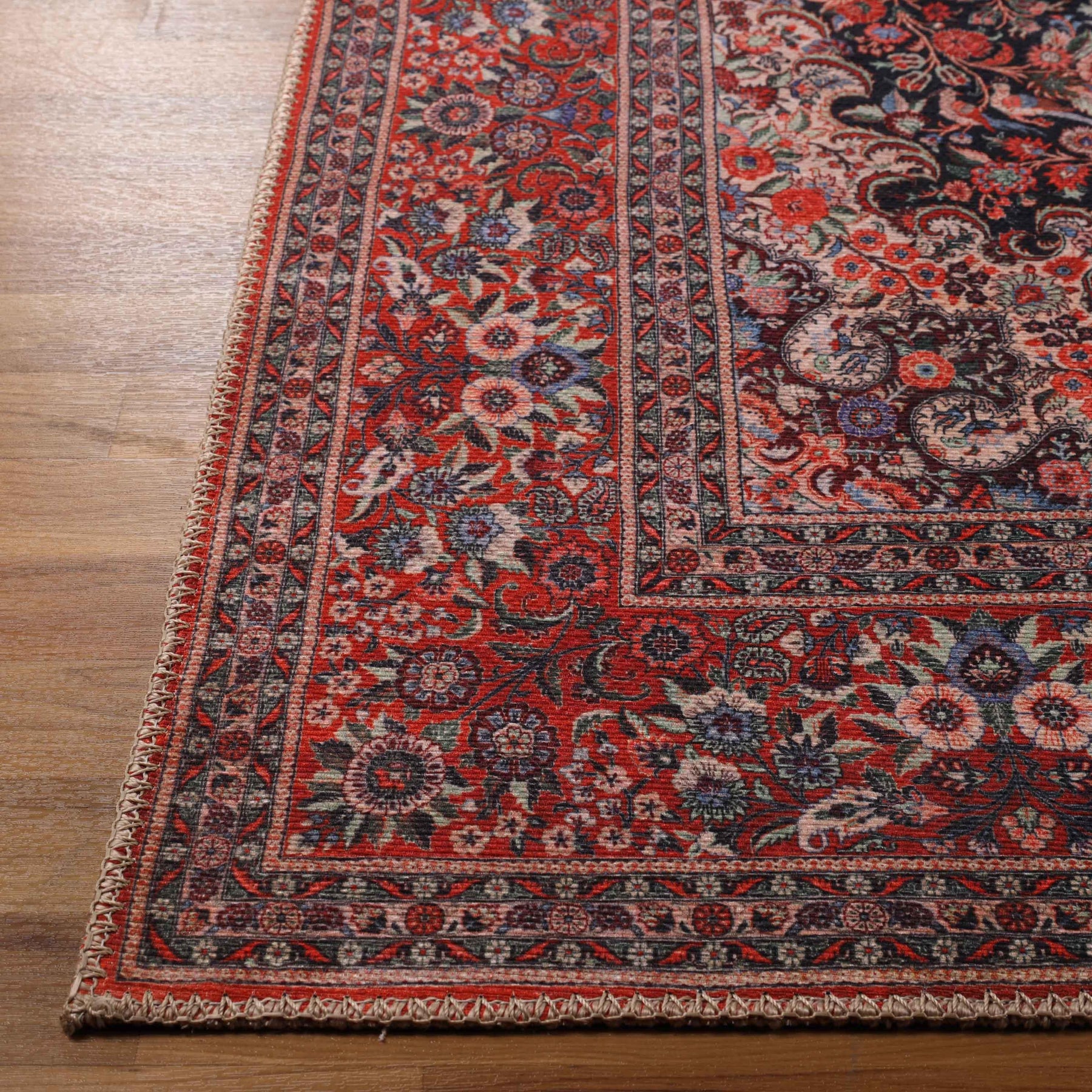 Fiorella Floral Oriental Medallion Indoor Large Area Rugs Or Runner