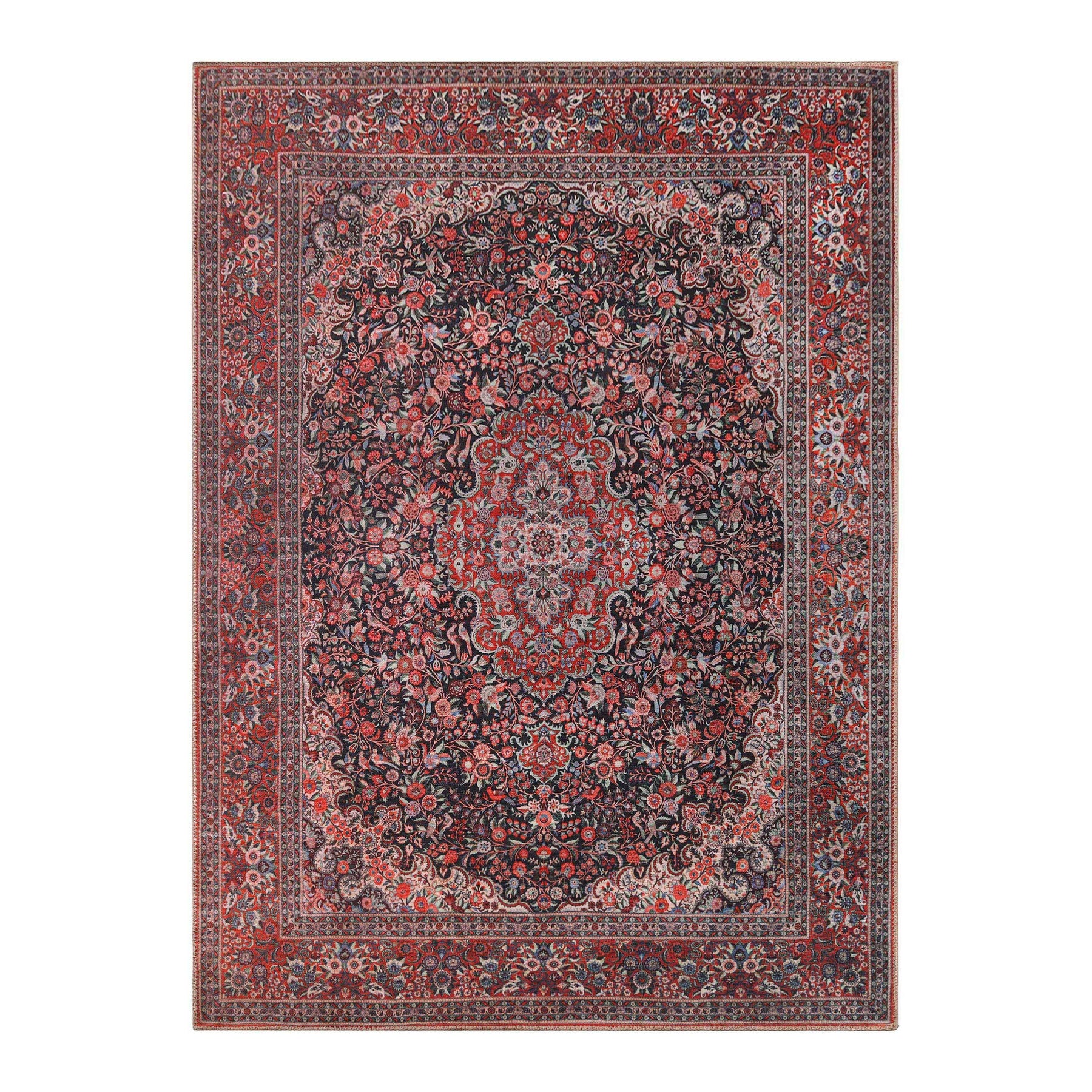 Fiorella Floral Oriental Medallion Indoor Large Area Rugs Or Runner