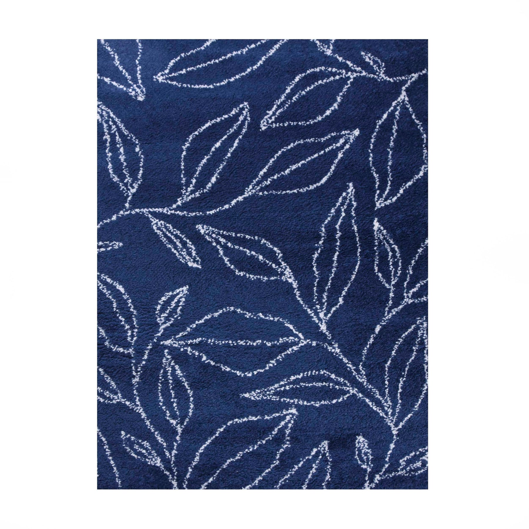 Flora Botanical Plush Shag Rugs Transitional Floral Indoor Area Rug