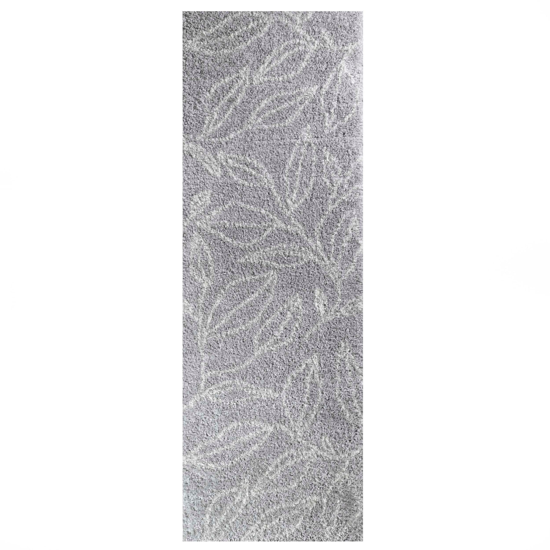 Flora Botanical Plush Shag Rugs Transitional Floral Indoor Area Rug