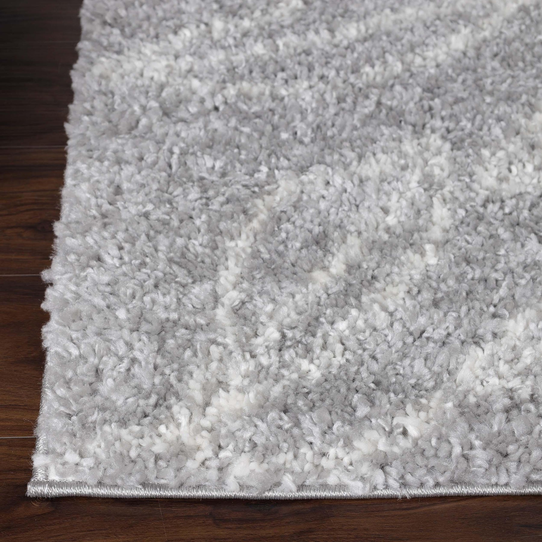 Flora Botanical Plush Shag Rugs Transitional Floral Indoor Area Rug