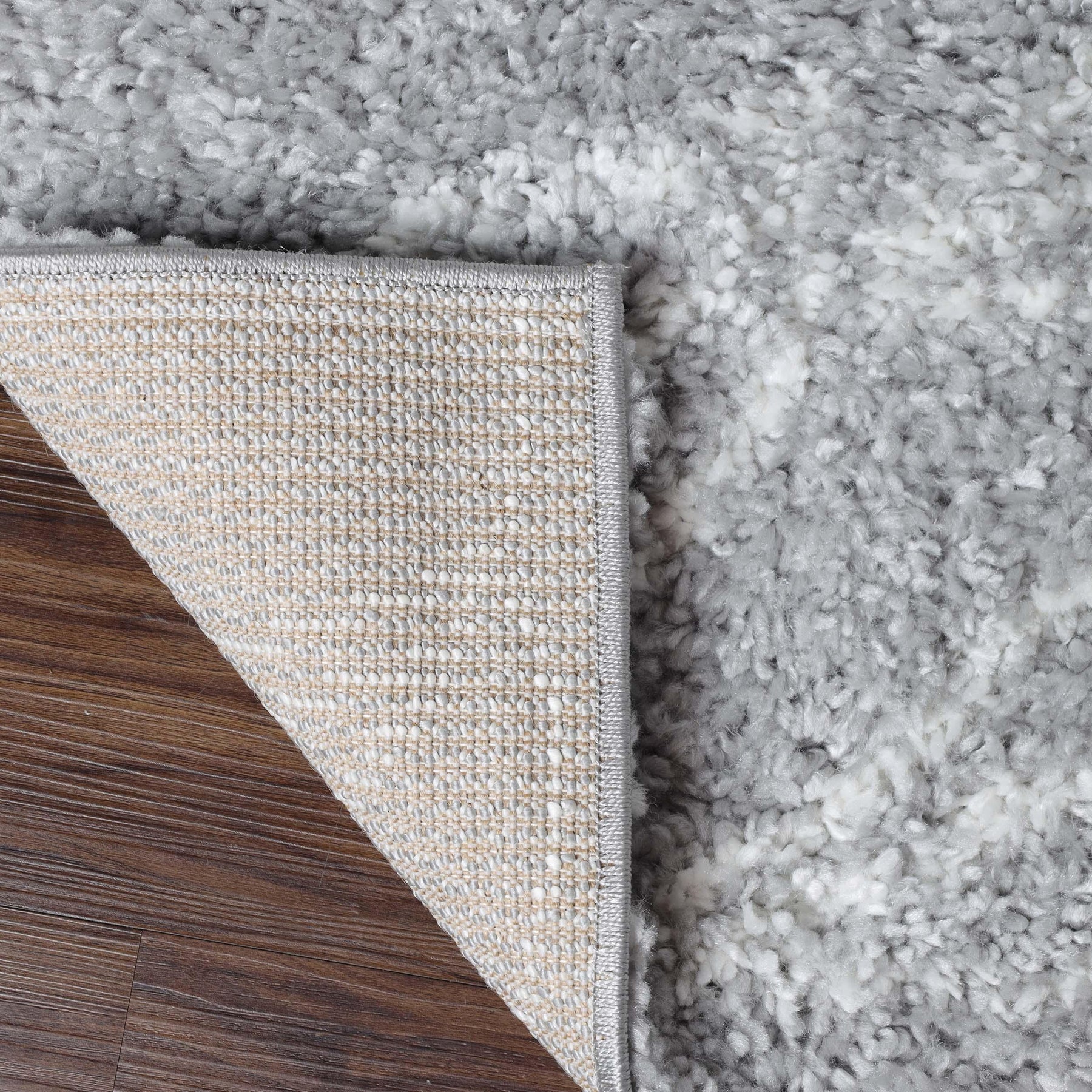 Flora Botanical Plush Shag Rugs Transitional Floral Indoor Area Rug