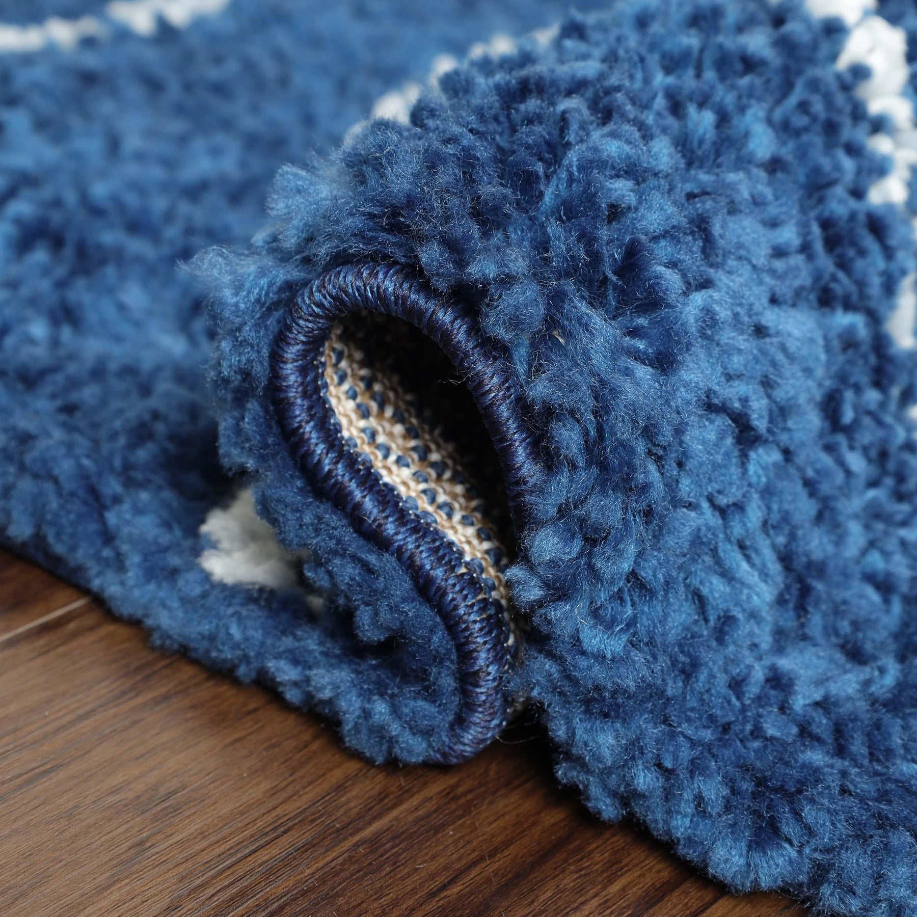 Flora Botanical Plush Shag Rugs Transitional Floral Indoor Area Rug