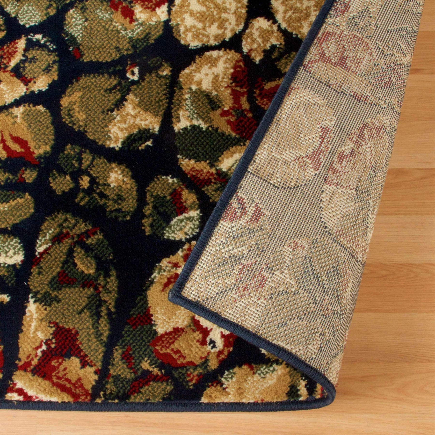 Floral Modern Mosaic Tile Area Rug