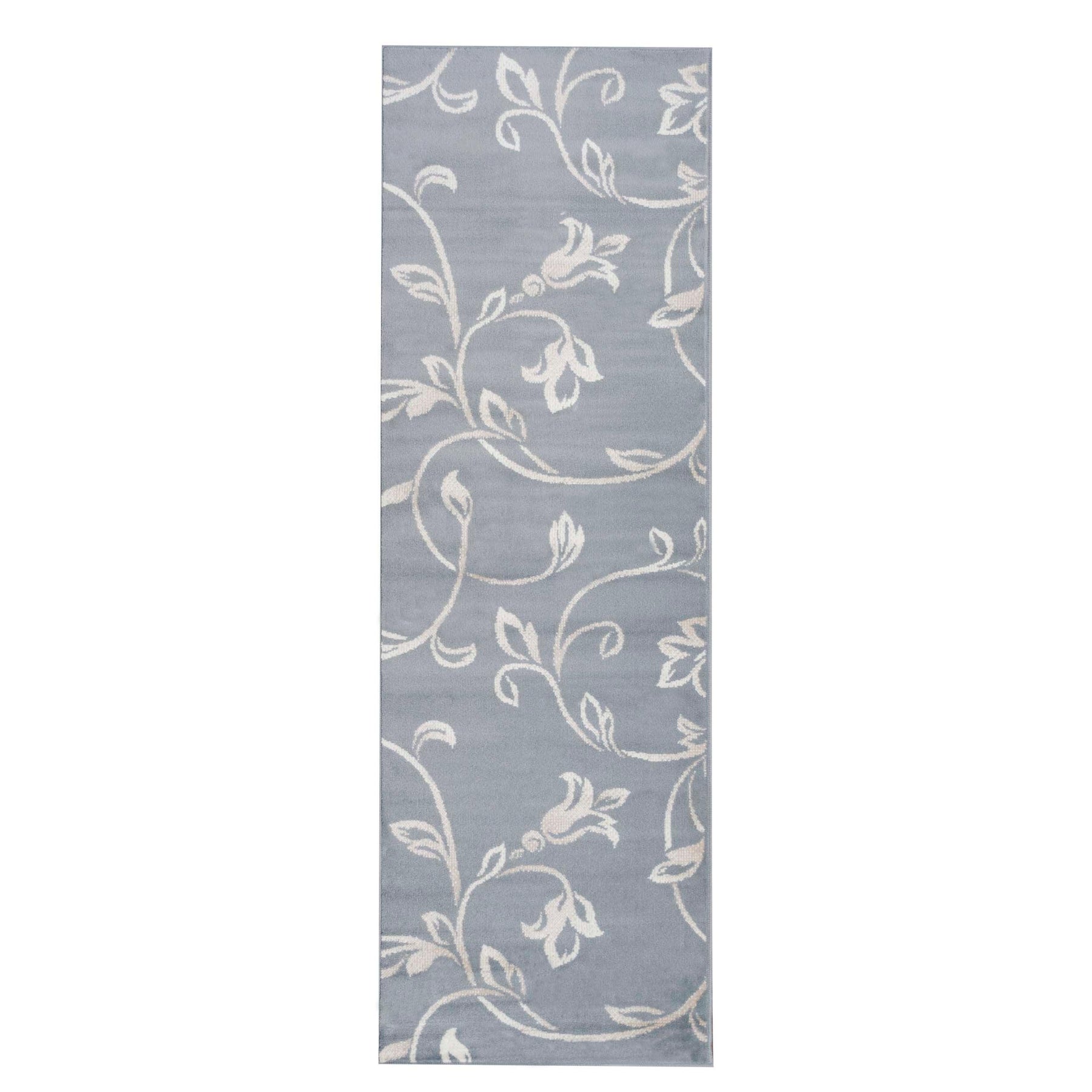 Floral Vines Scrolling Indoor Large Area Rugs or Runner Rug
