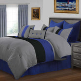 Florence 8-Piece Comforter Set With Shams, Bed Skirt and Pillow