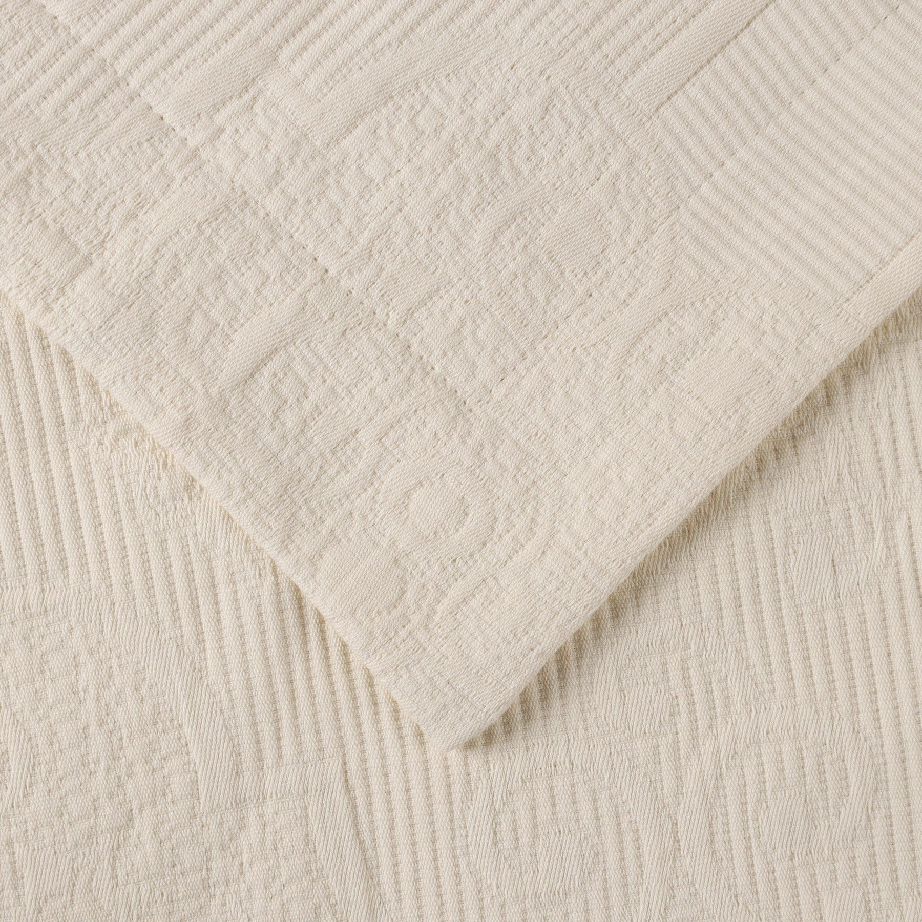 Florin Cotton Matelasse Weave Jacquard Scroll Medallion Bedspread Set