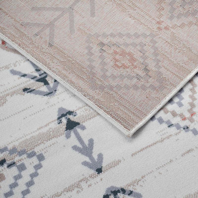 Gared Traditional Southwestern Tribal Area Rug Bone