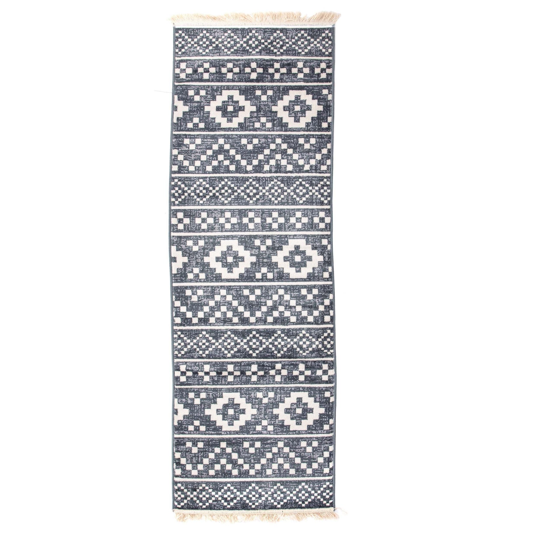 Genaine Geometric Diamond Indoor Large Area Rugs or Runner Rug