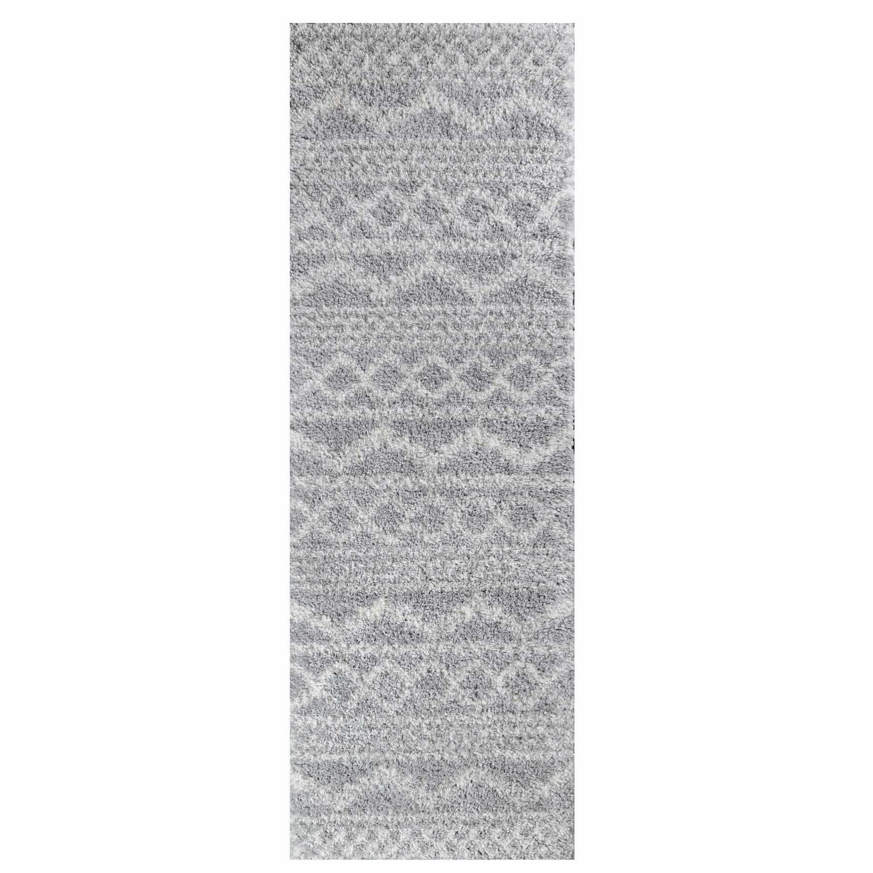 Geometric Bohemian Indoor Plush Shag Area Rug