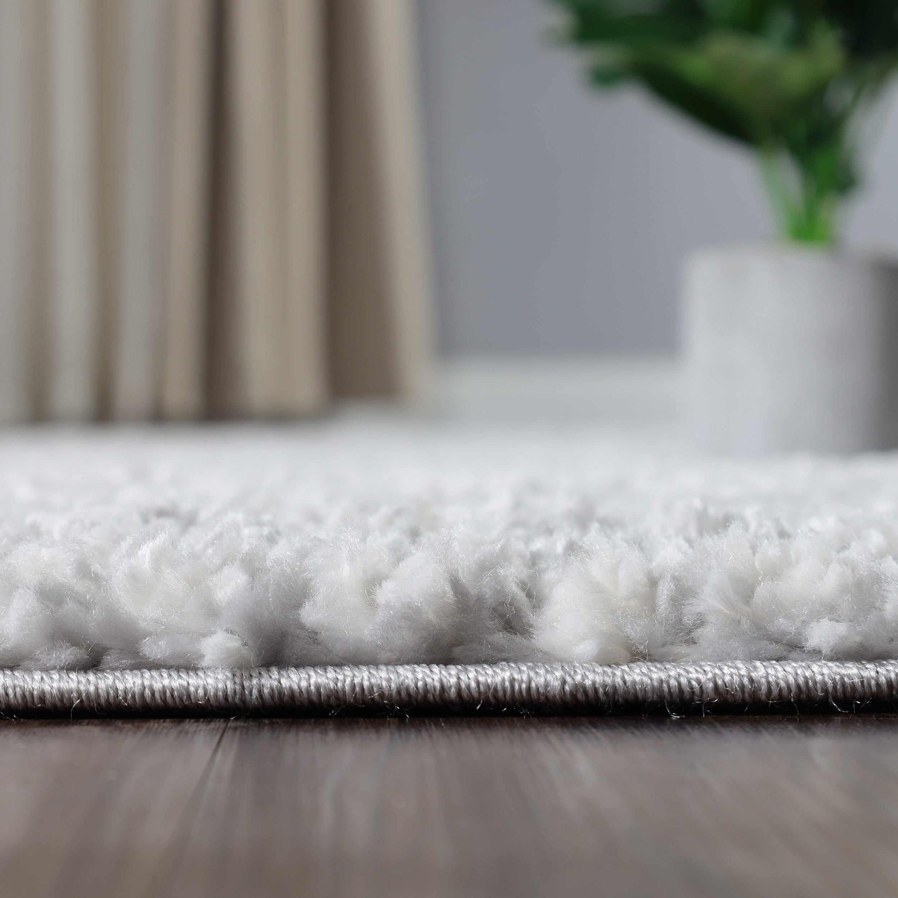 Geometric Bohemian Indoor Plush Shag Area Rug