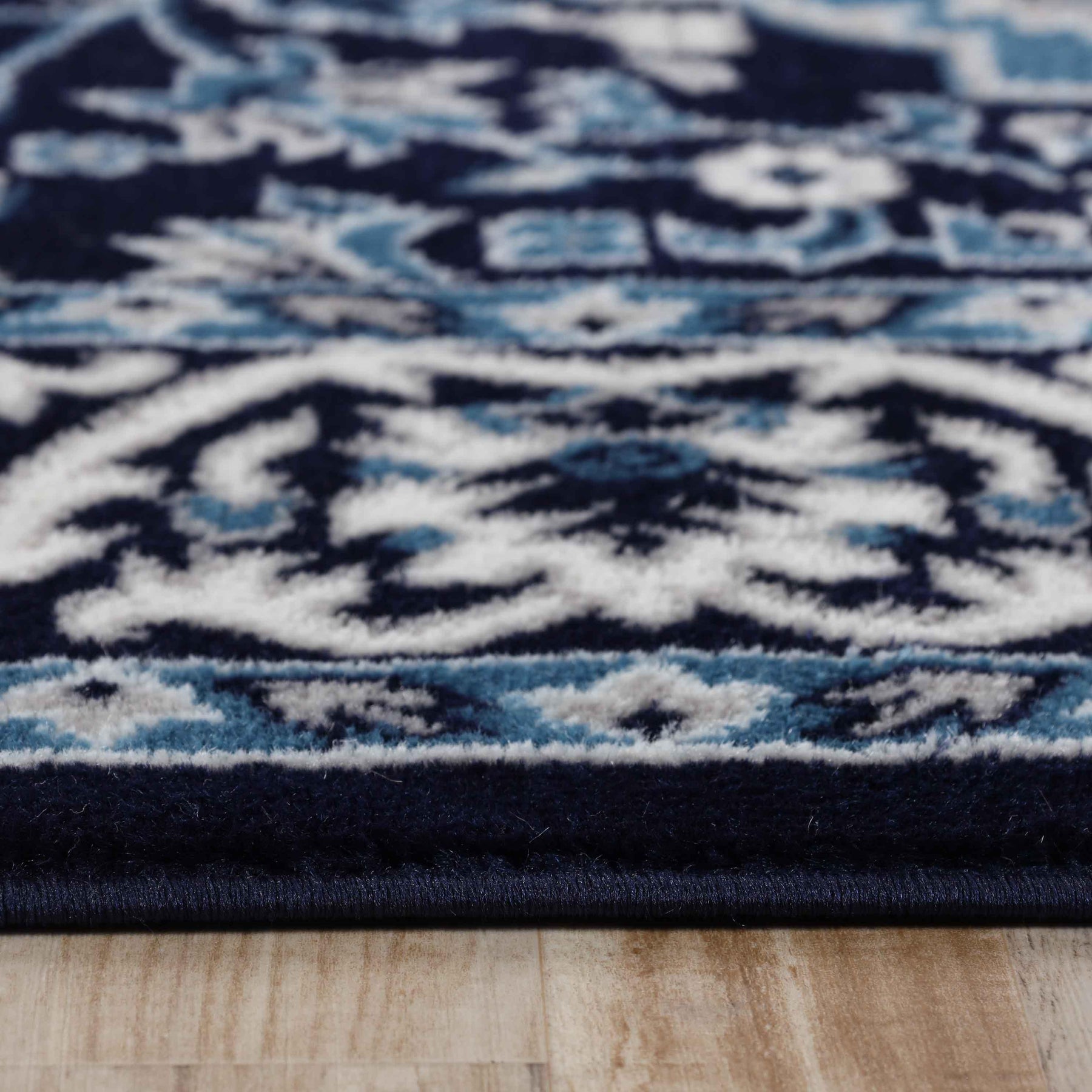 Glendale Traditional Floral Medallion Indoor Area Rug or Runner Rug