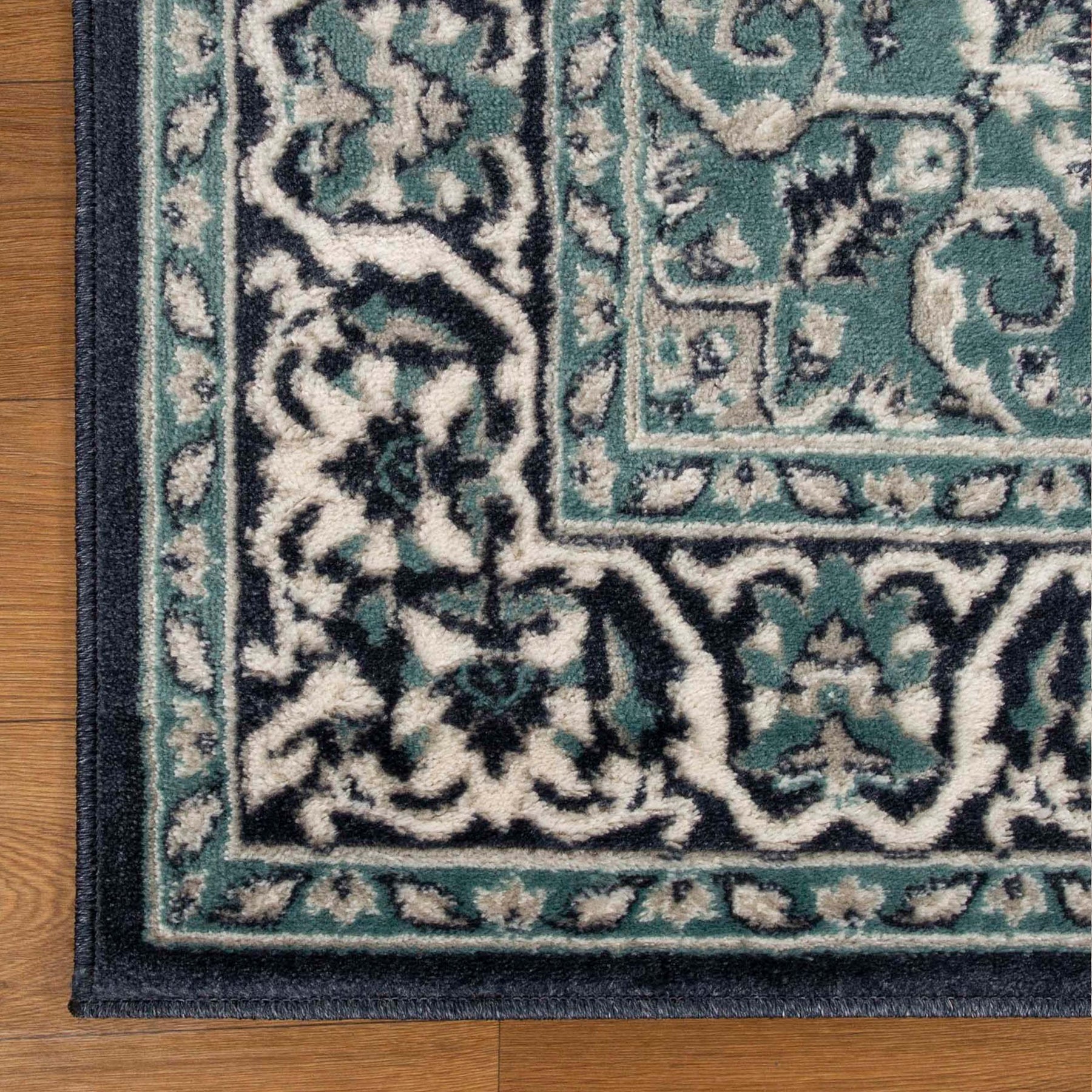 Glendale Traditional Floral Medallion Indoor Area Rug or Runner Rug