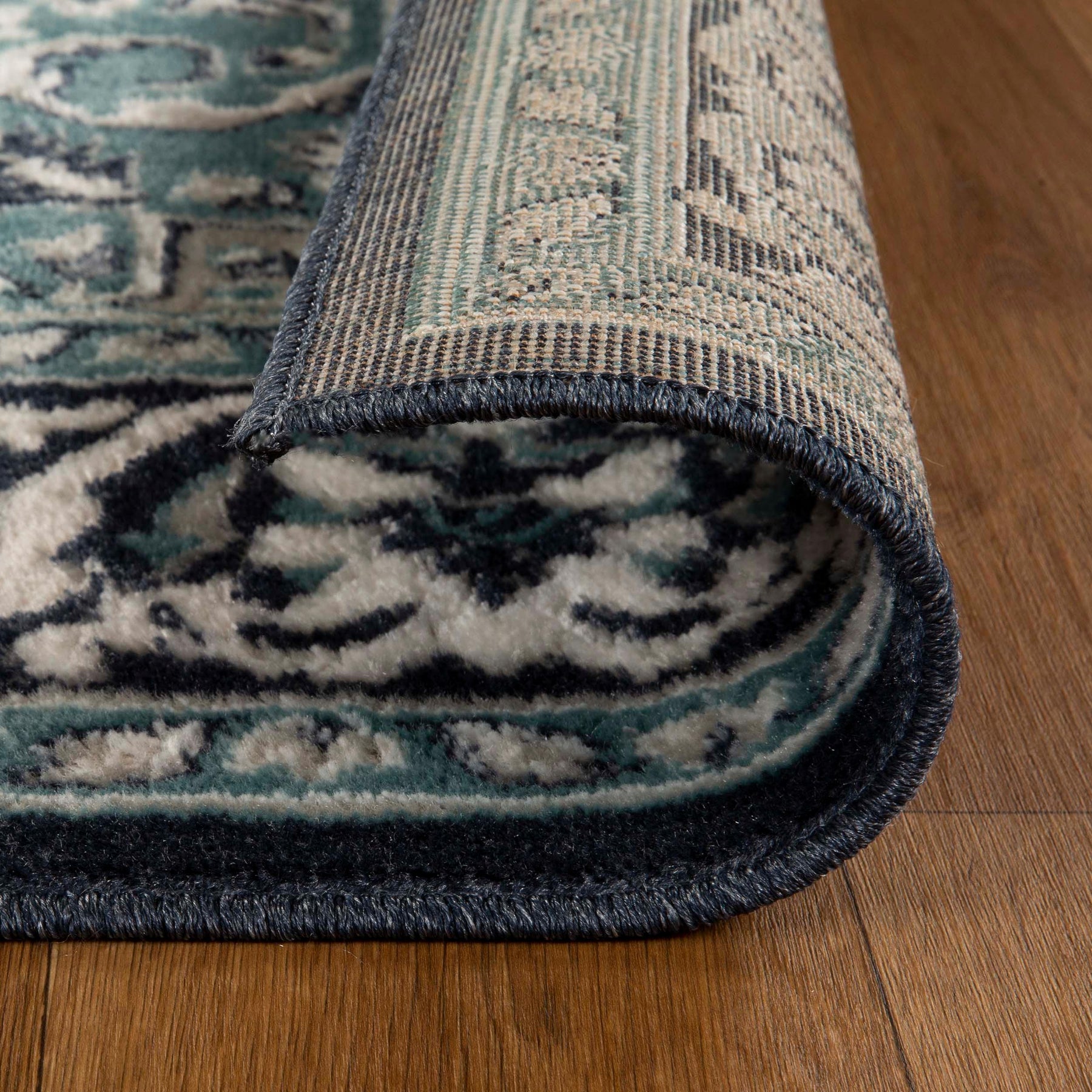 Glendale Traditional Floral Medallion Indoor Area Rug or Runner Rug