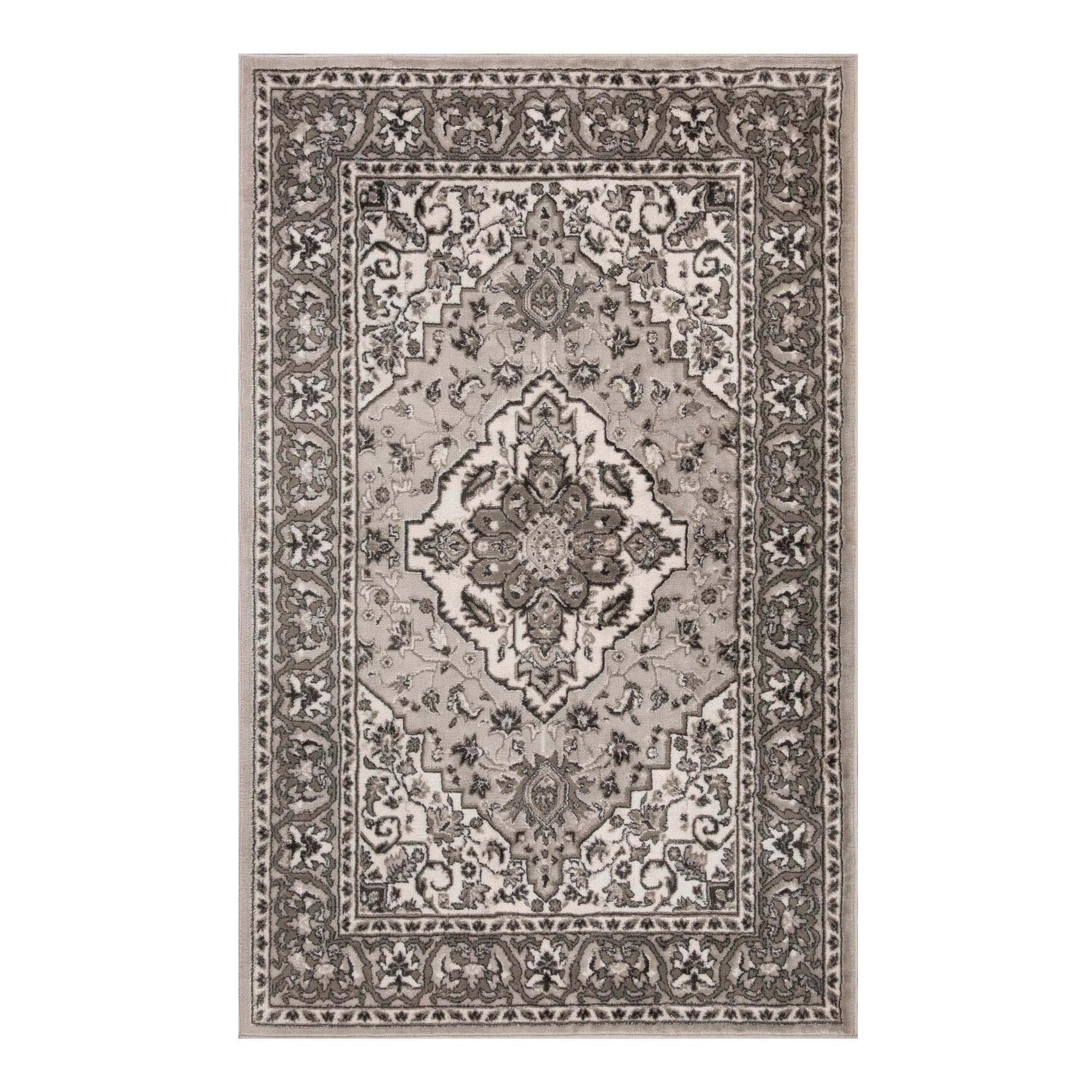 Glendale Traditional Floral Medallion Indoor Area Rug or Runner Rug