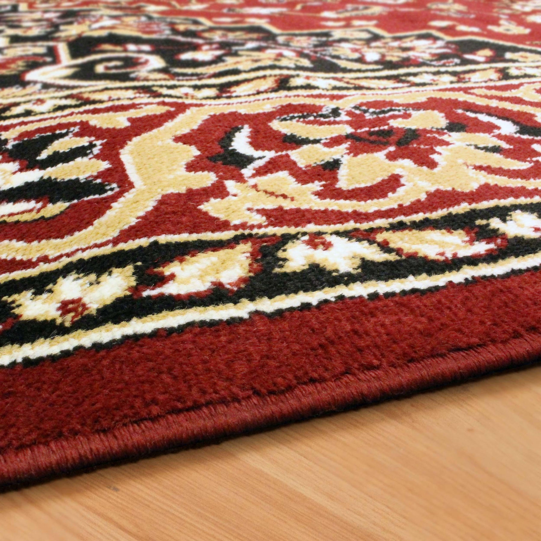 Glendale Traditional Floral Medallion Indoor Area Rug or Runner Rug