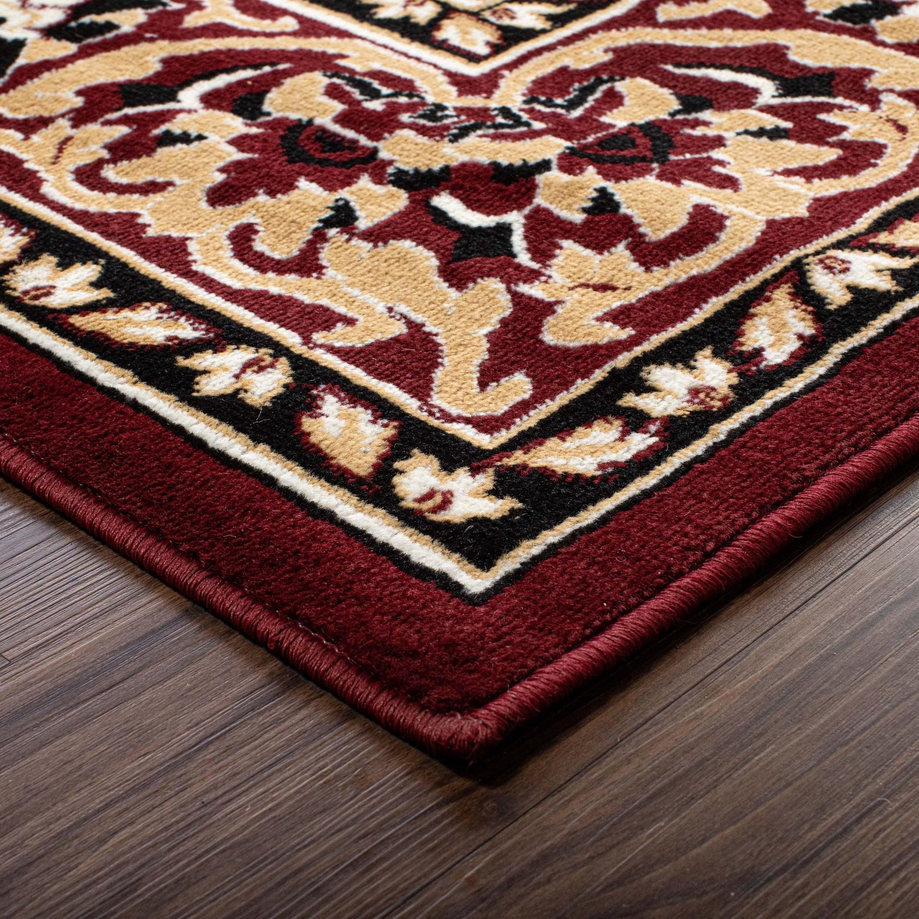 Glendale Traditional Floral Medallion Indoor Area Rug or Runner Rug