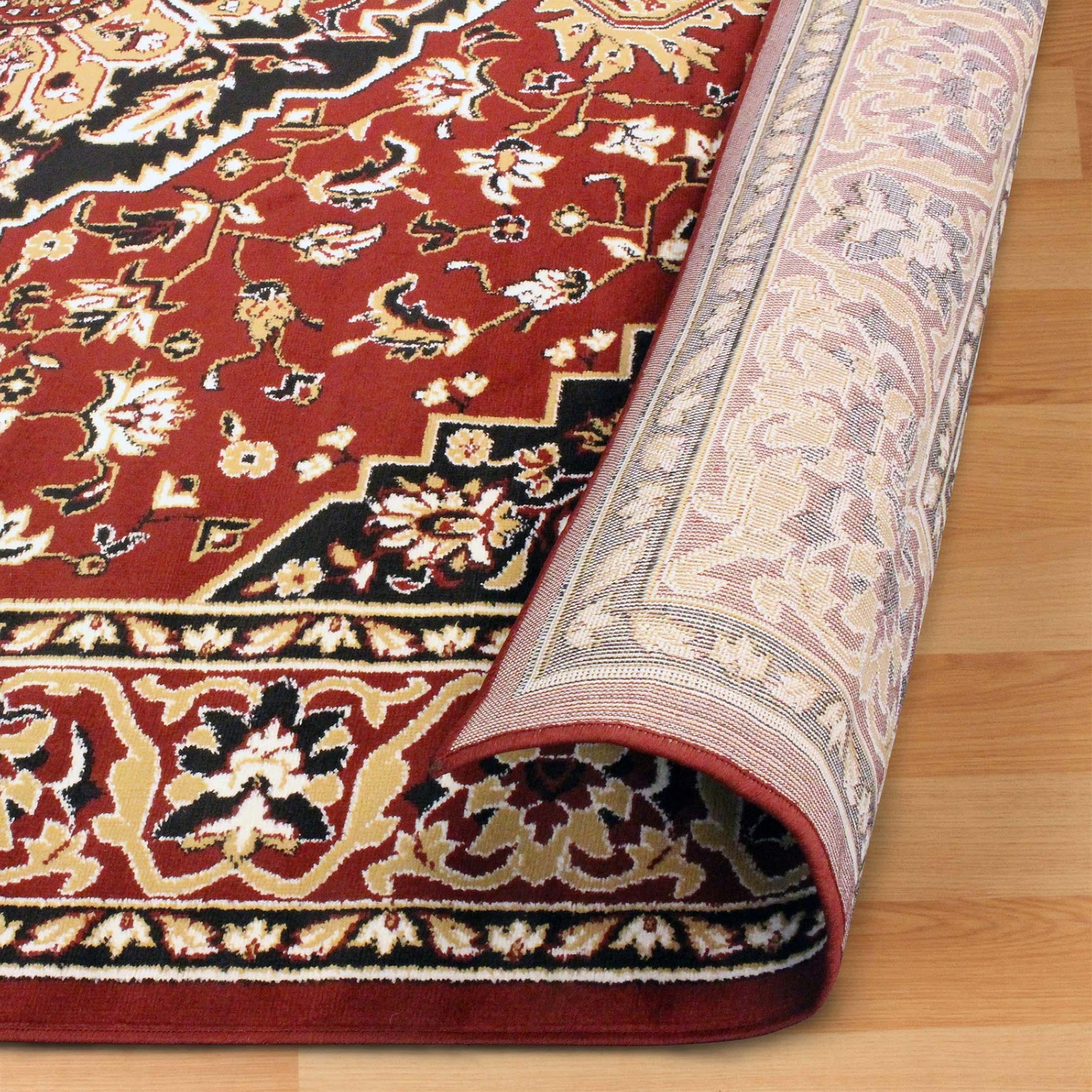 Glendale Traditional Floral Medallion Indoor Area Rug or Runner Rug