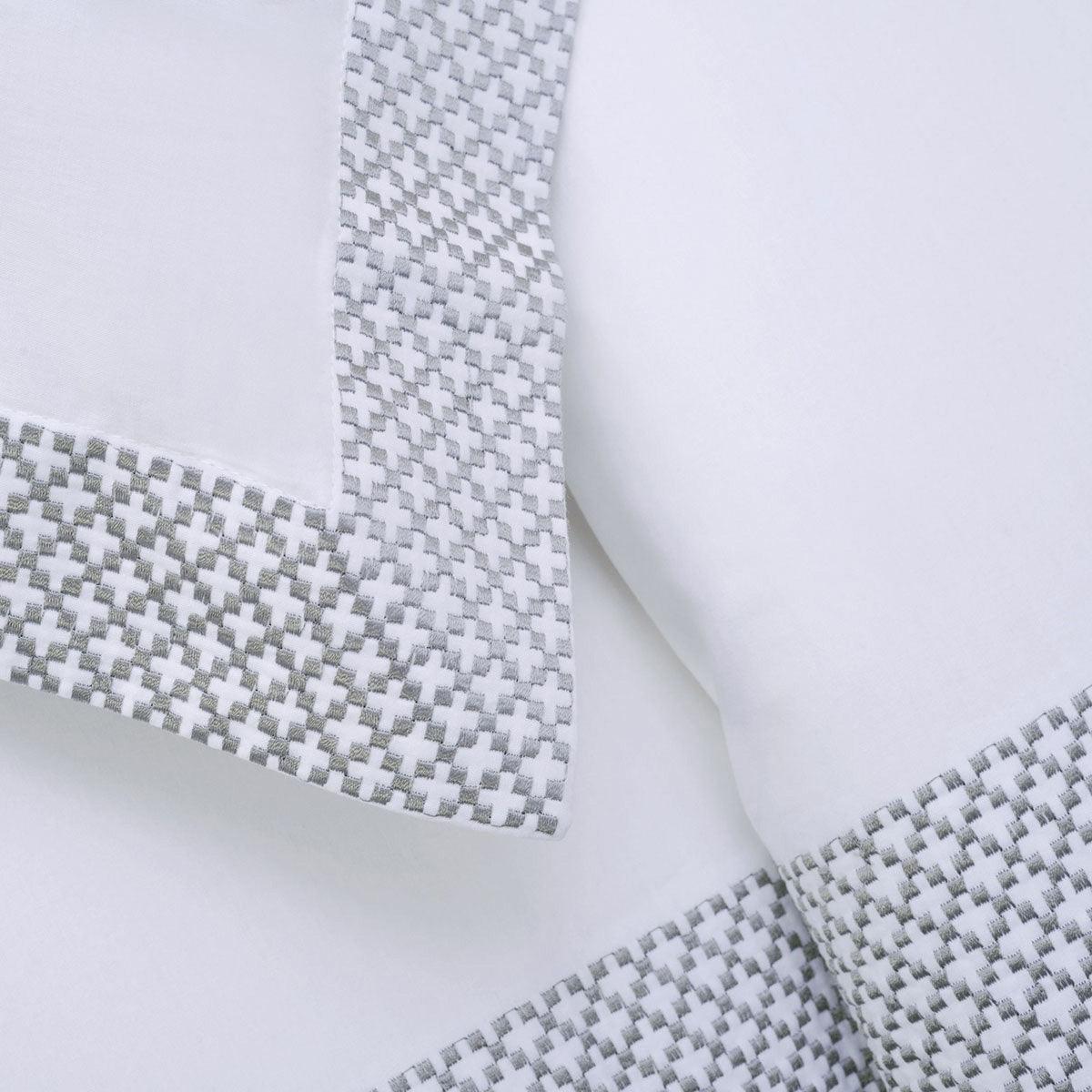 Glenmont Embroidered Duvet Cover Set White