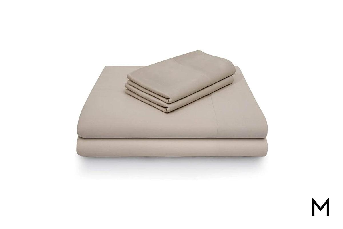 Brushed Microfiber Woven Microfiber Sheet Set - DRIFTWOOD - beddingbag.com