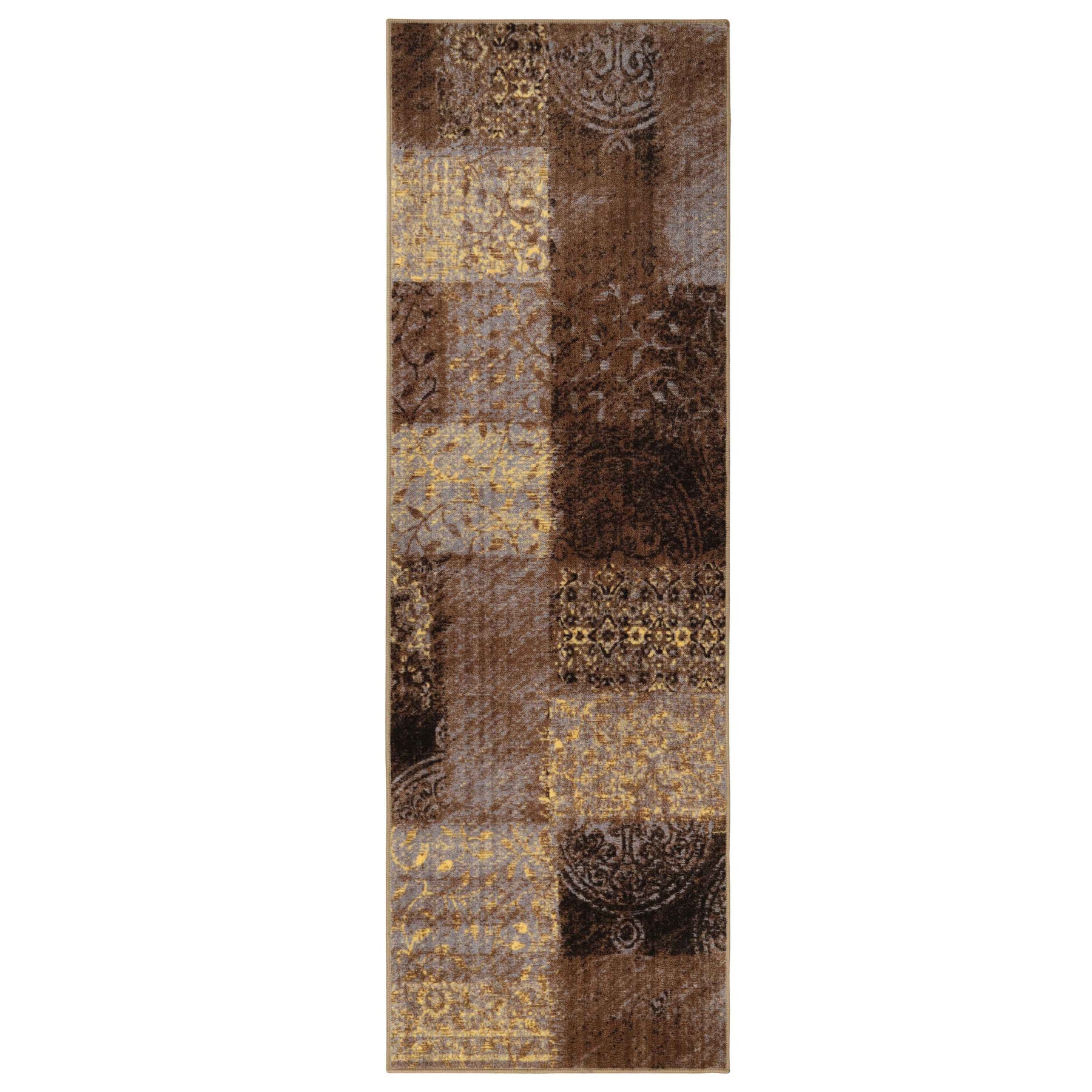 Hadley Geometric Patchwork Indoor Large Area Rugs or Runner Rug