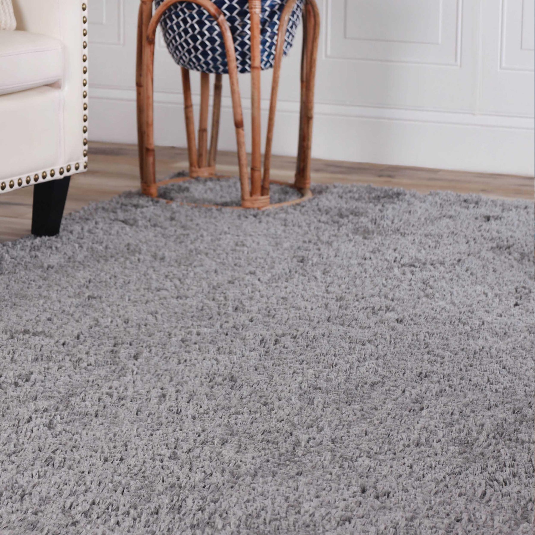 Hand Tufted Solid Plush Shag Rugs Indoor Area Rug Or Runner