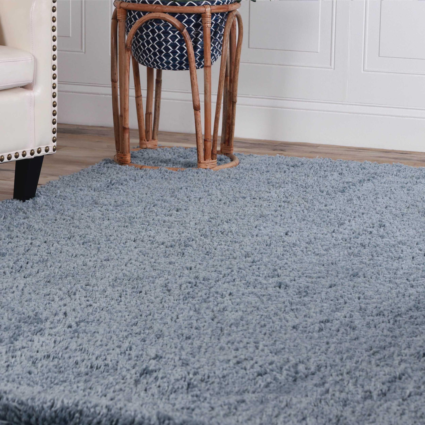 Hand Tufted Solid Plush Shag Rugs Indoor Area Rug Or Runner