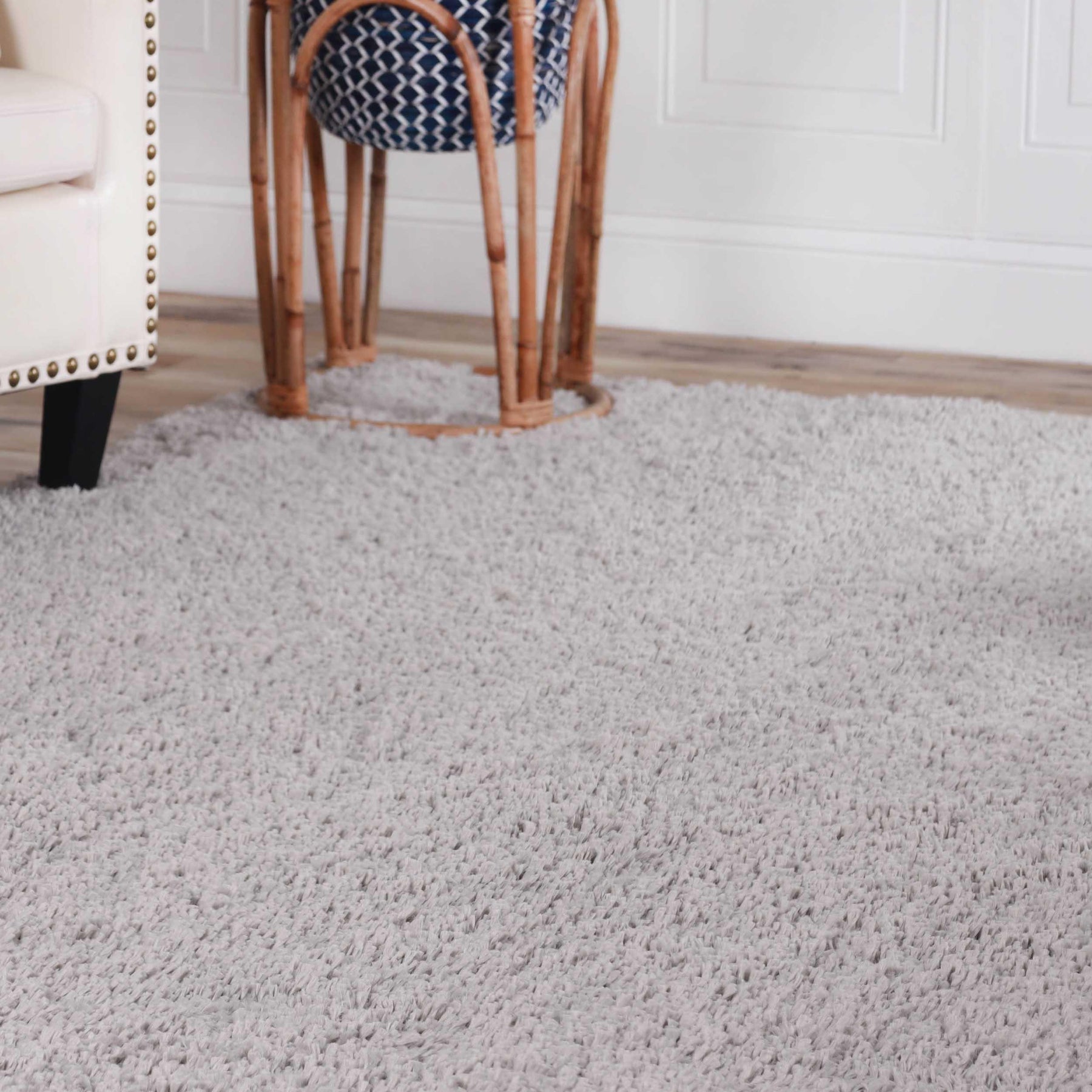 Hand Tufted Solid Plush Shag Rugs Indoor Area Rug Or Runner