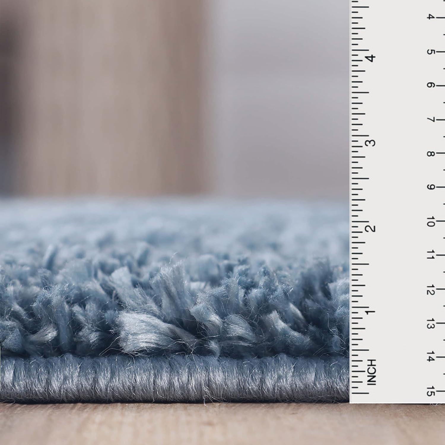 Hand Tufted Solid Plush Shag Rugs Indoor Area Rug Or Runner