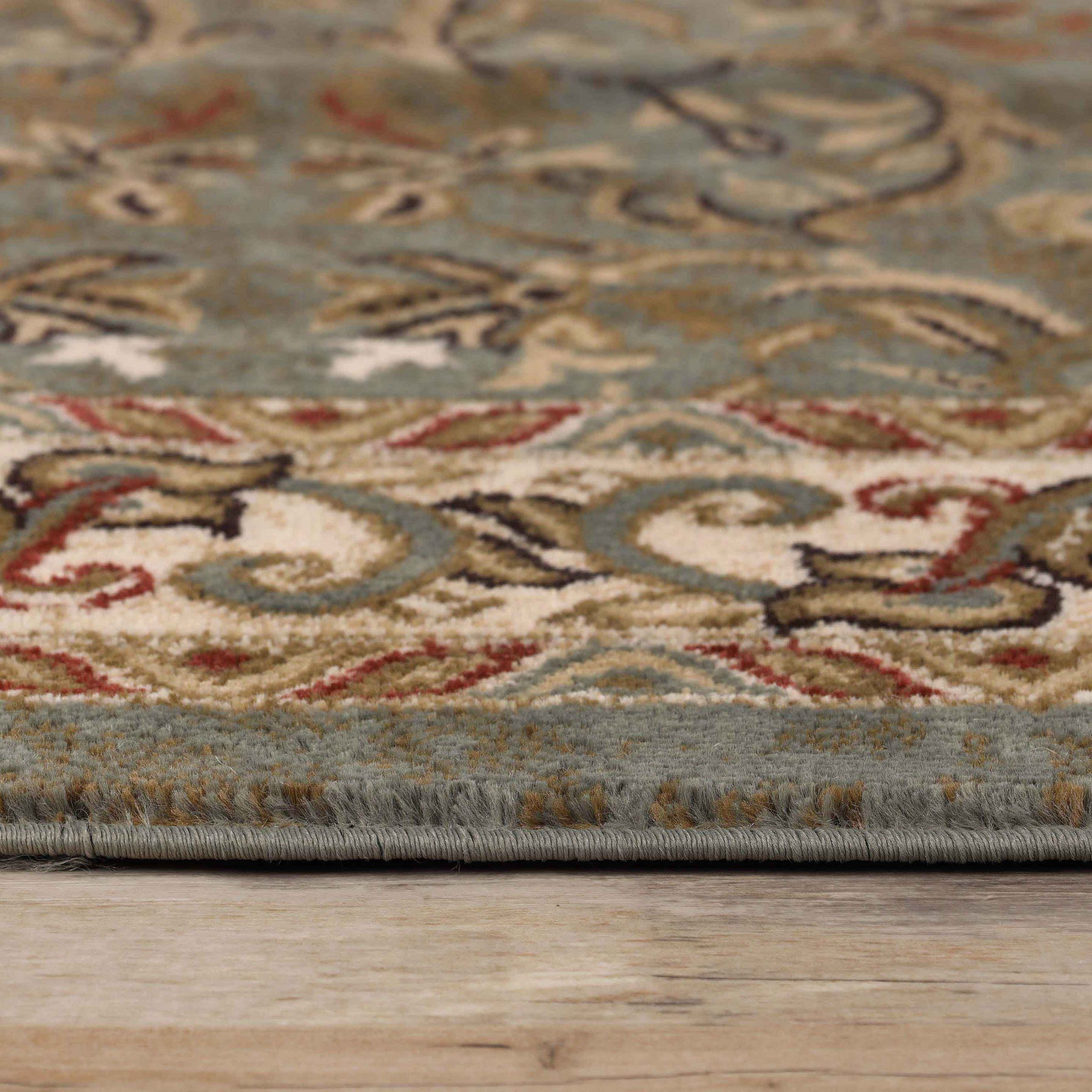 Heritage Traditional Floral Scroll Indoor Runner or Area Rug
