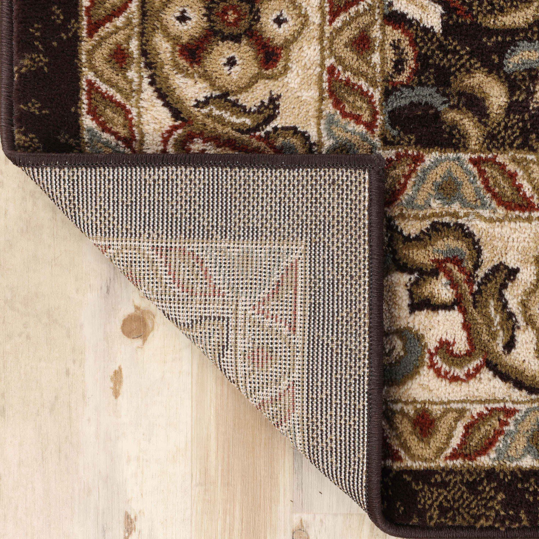 Heritage Traditional Floral Scroll Indoor Runner or Area Rug