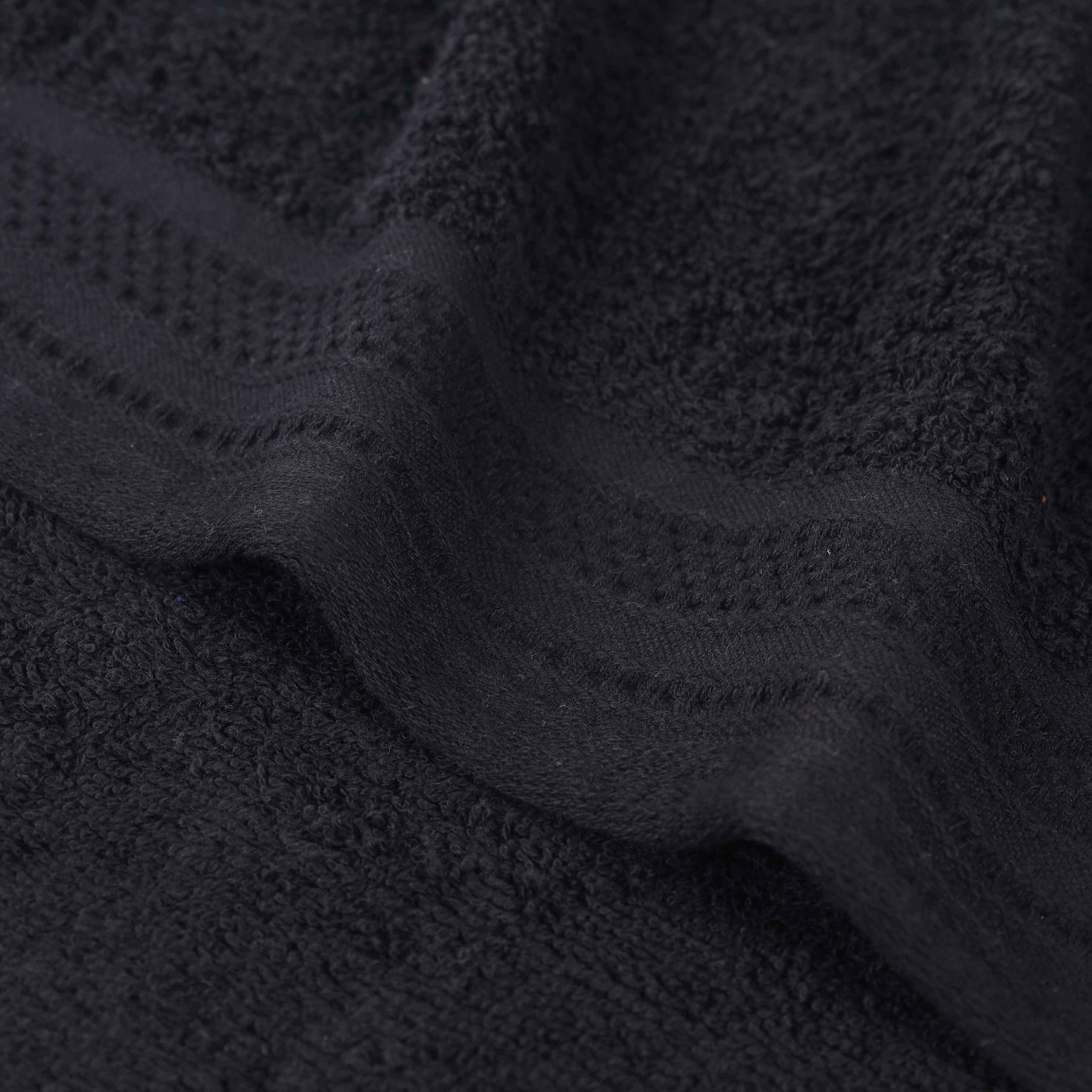 Honeycomb Textured Waffle Border Cotton Face Towels, Set of 12