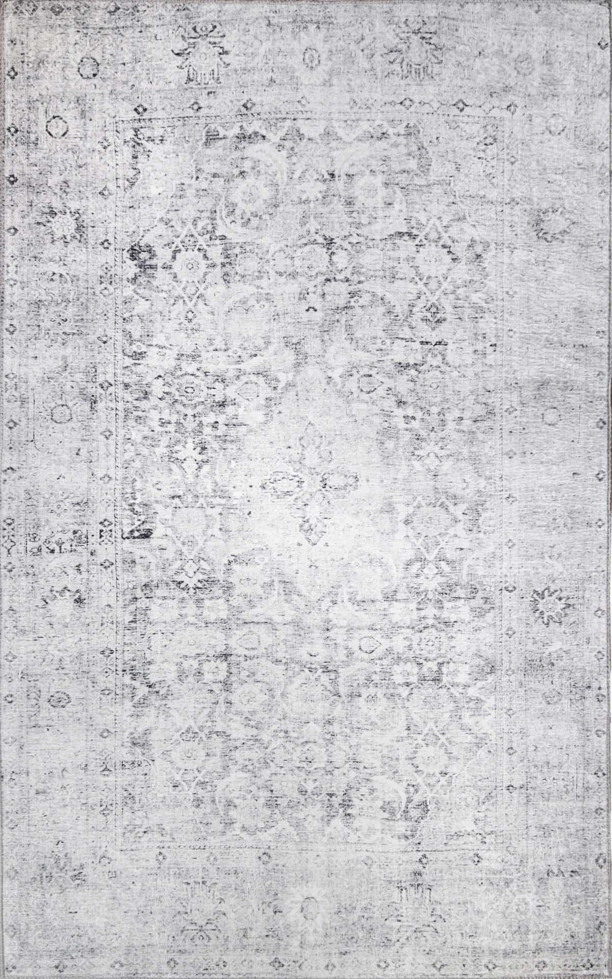 Huda Rustic Oriental Medallion Indoor Large Area Rugs Or Runner Rug