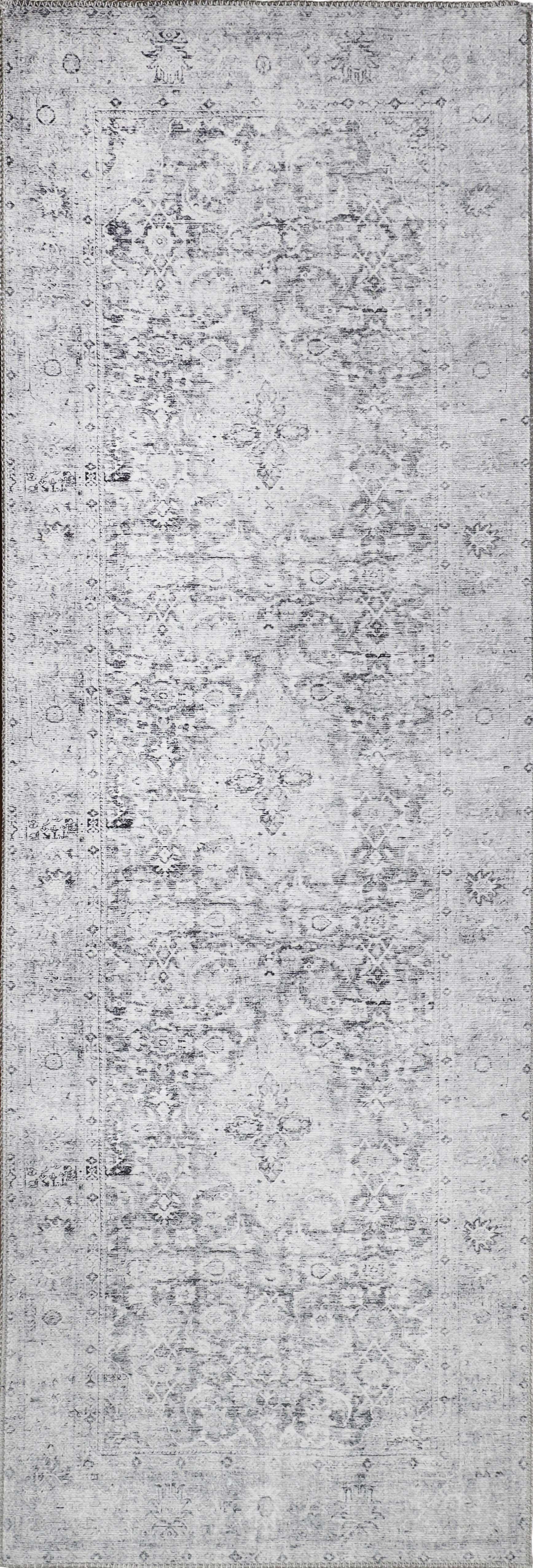 Huda Rustic Oriental Medallion Indoor Large Area Rugs Or Runner Rug