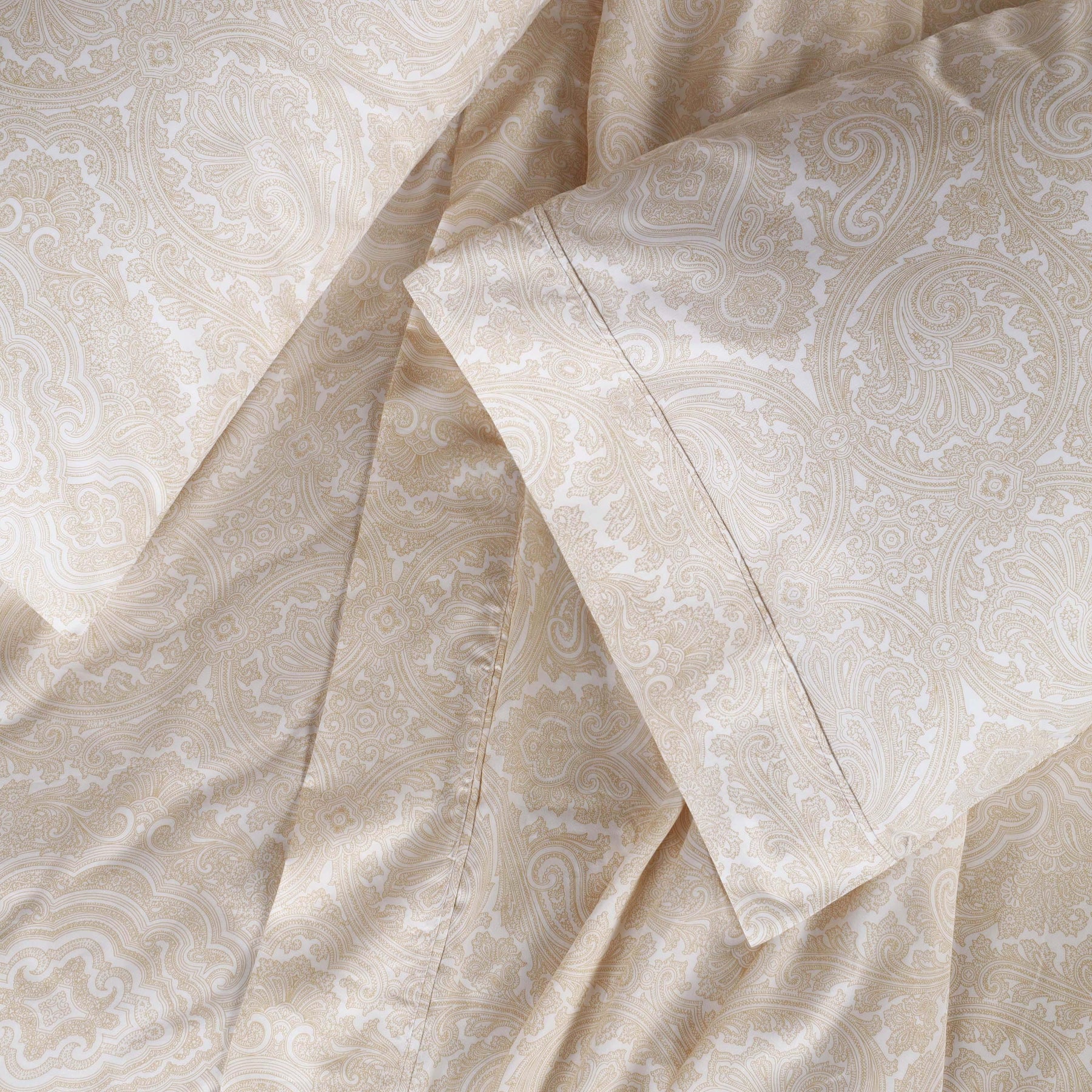 Italian Paisley Cotton Blend 600 Thread Count Deep Pocket Sheet Set