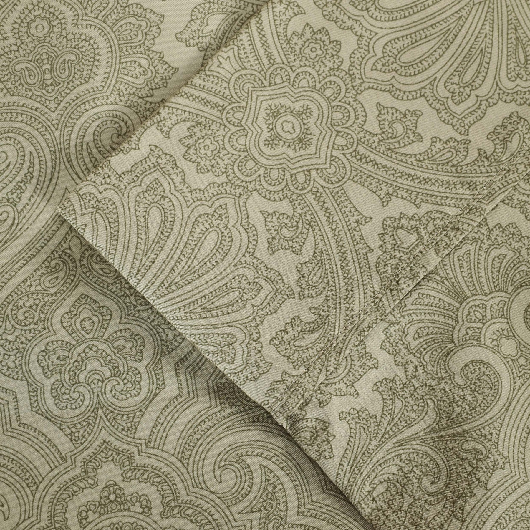 Italian Paisley Cotton Blend 600 Thread Count Deep Pocket Sheet Set