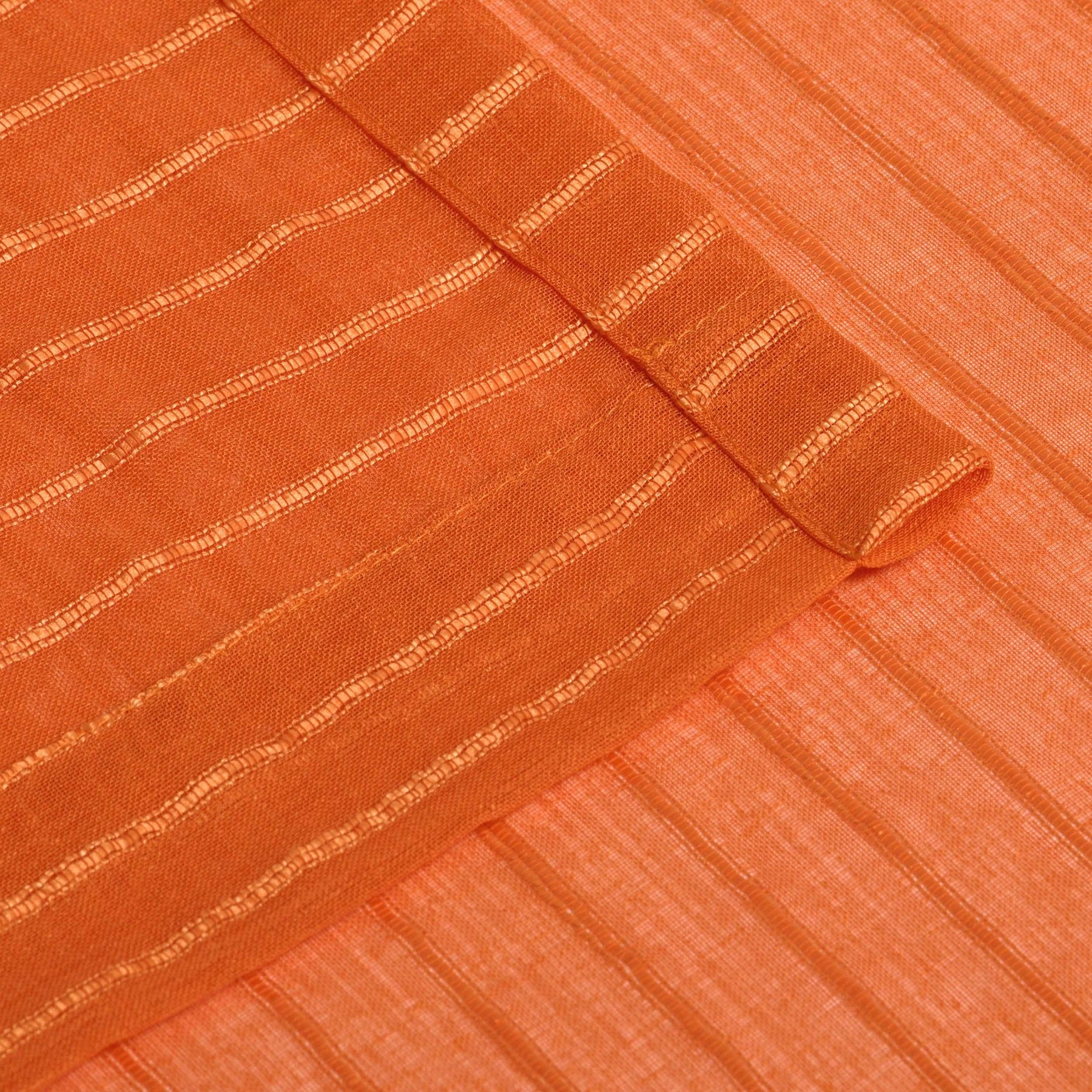 Jackson Striped Sheer Window Curtain Panels, Set of 2