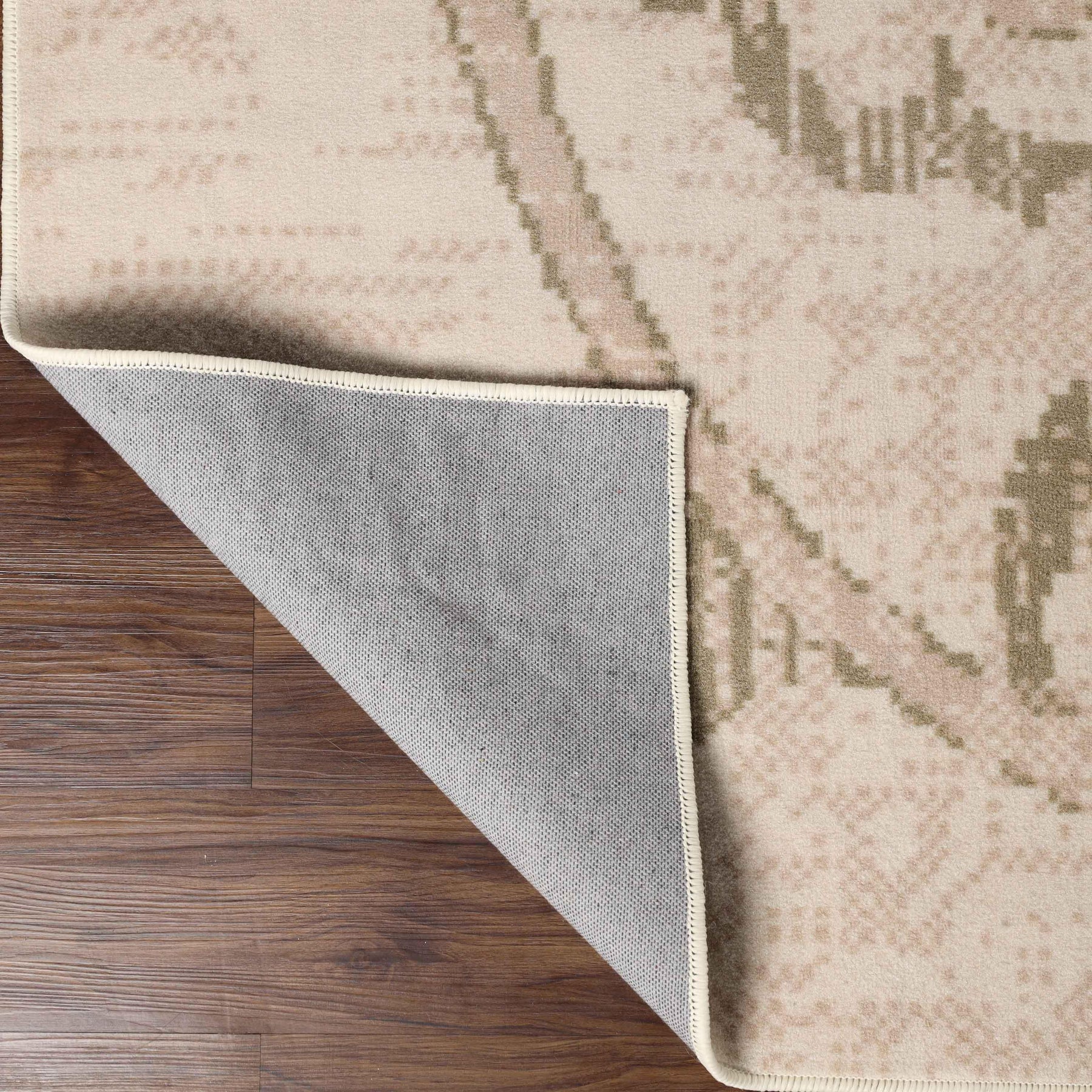 Jacobean Floral Modern Farmhouse Indoor Area Rug or Runner Rug