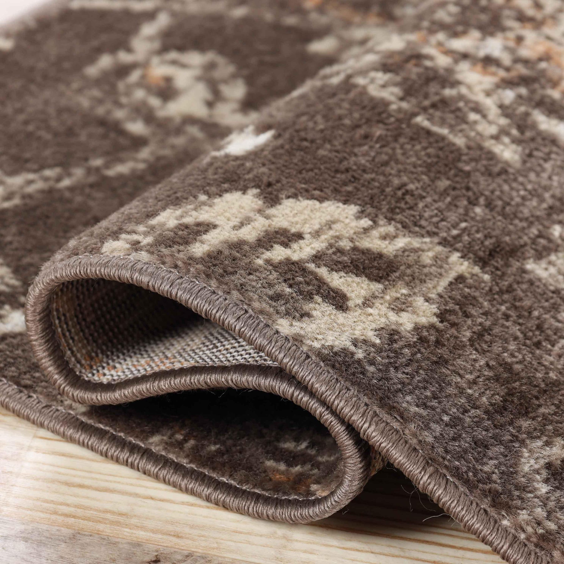 Jacobean Floral Modern Farmhouse Indoor Area Rug or Runner Rug
