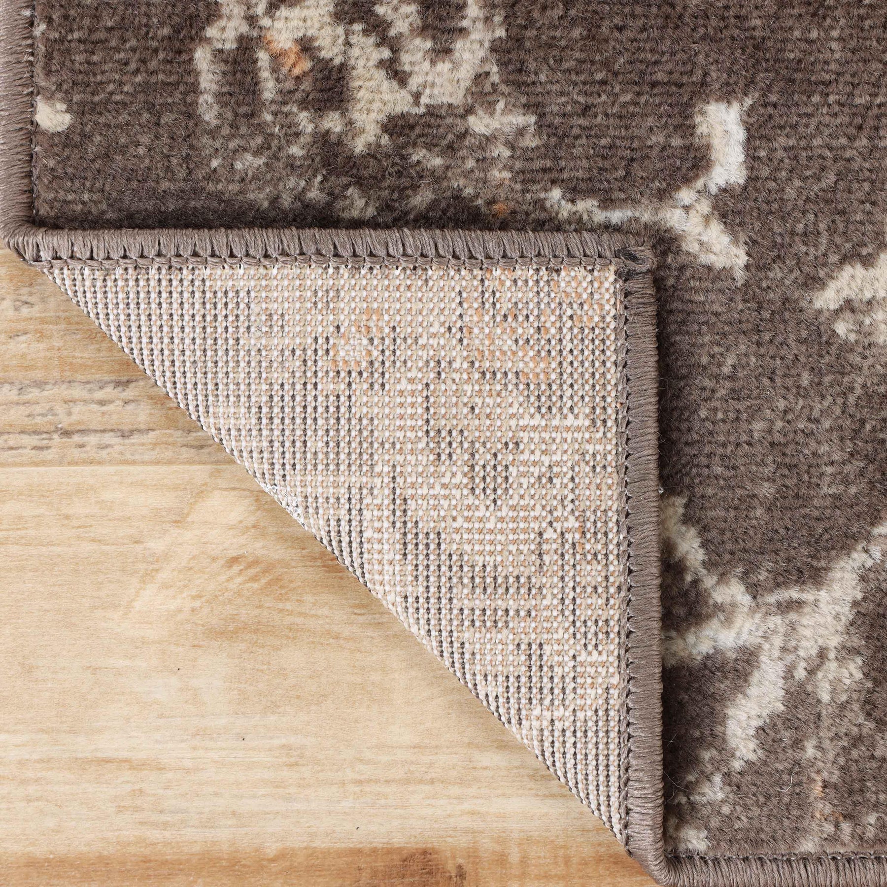 Jacobean Floral Modern Farmhouse Indoor Area Rug or Runner Rug