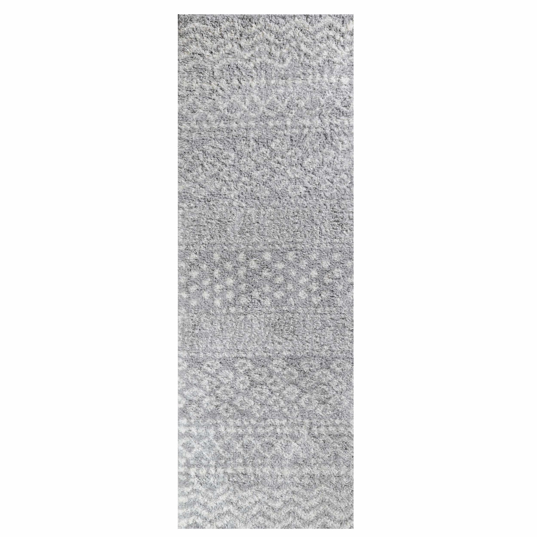 Jayce Boho Geometric Area Rug Indoor Plush Shag Rugs
