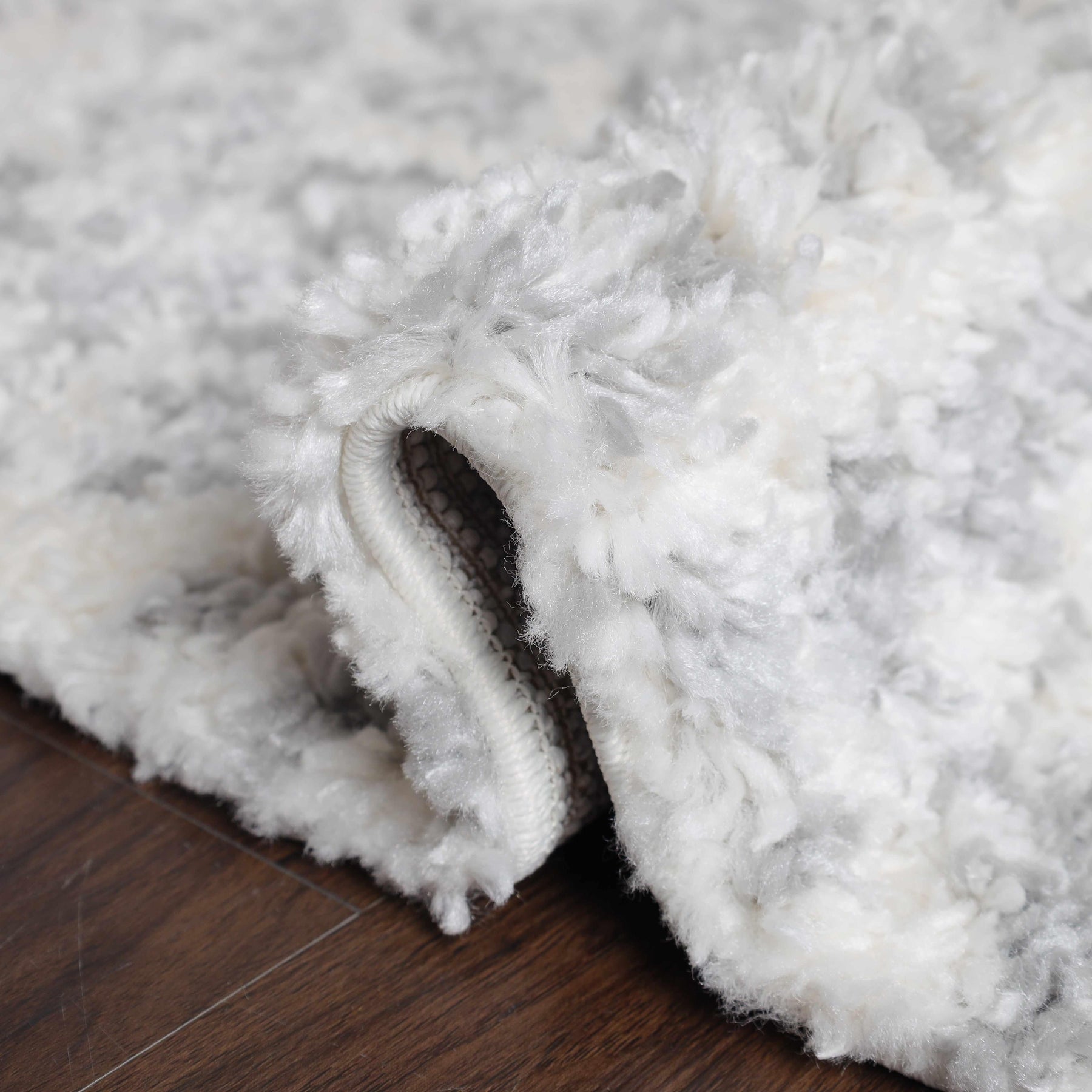 Jayce Boho Geometric Area Rug Indoor Plush Shag Rugs