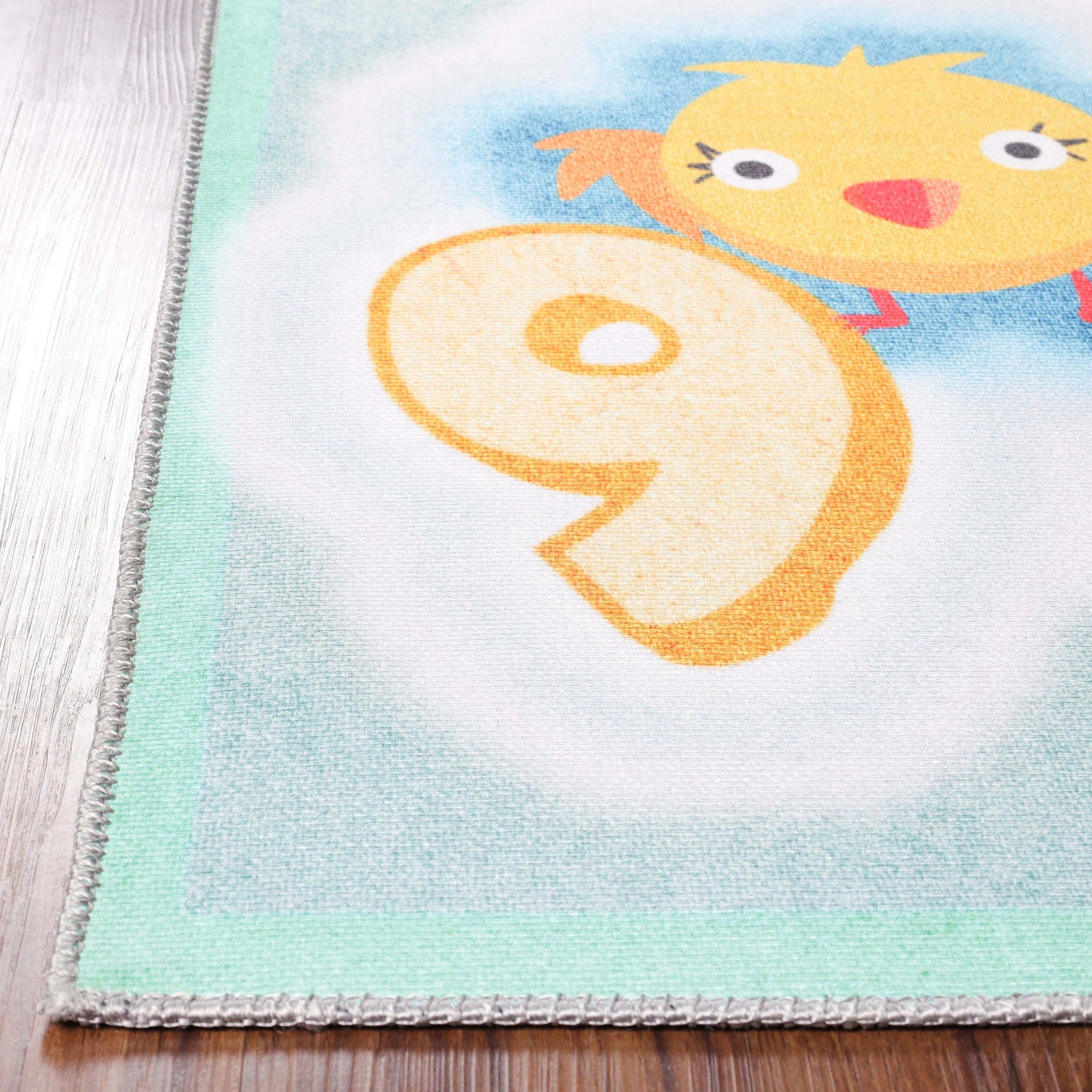 Jumbo Playtime Numbers Anti-Skid Backing Indoor Area Rug