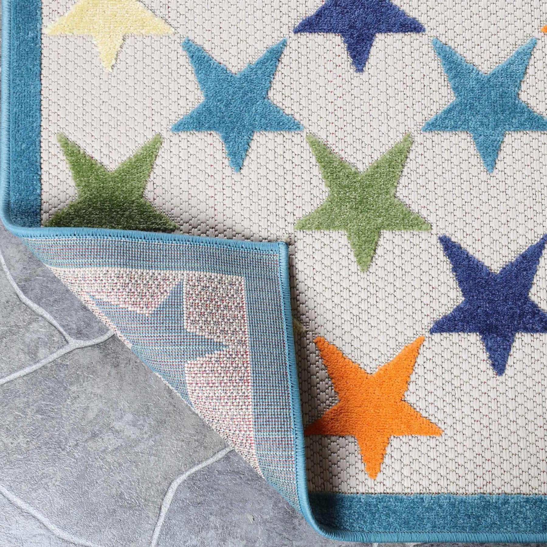 Juniper Stars Novelty Area Rug Modern Indoor Outdoor Rugs