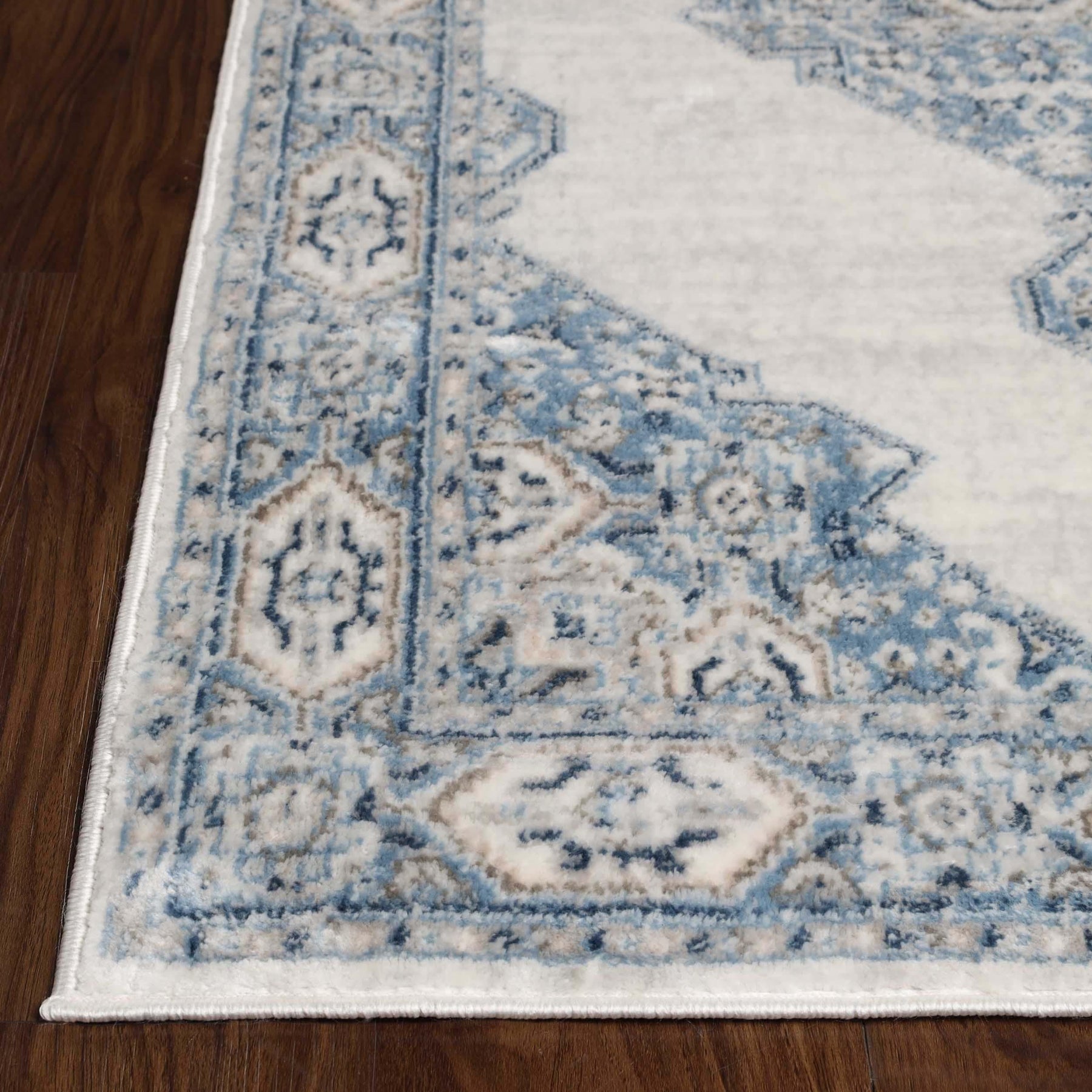 Kailani Modern Farmhouse Medallion Indoor Area Rug or Runner